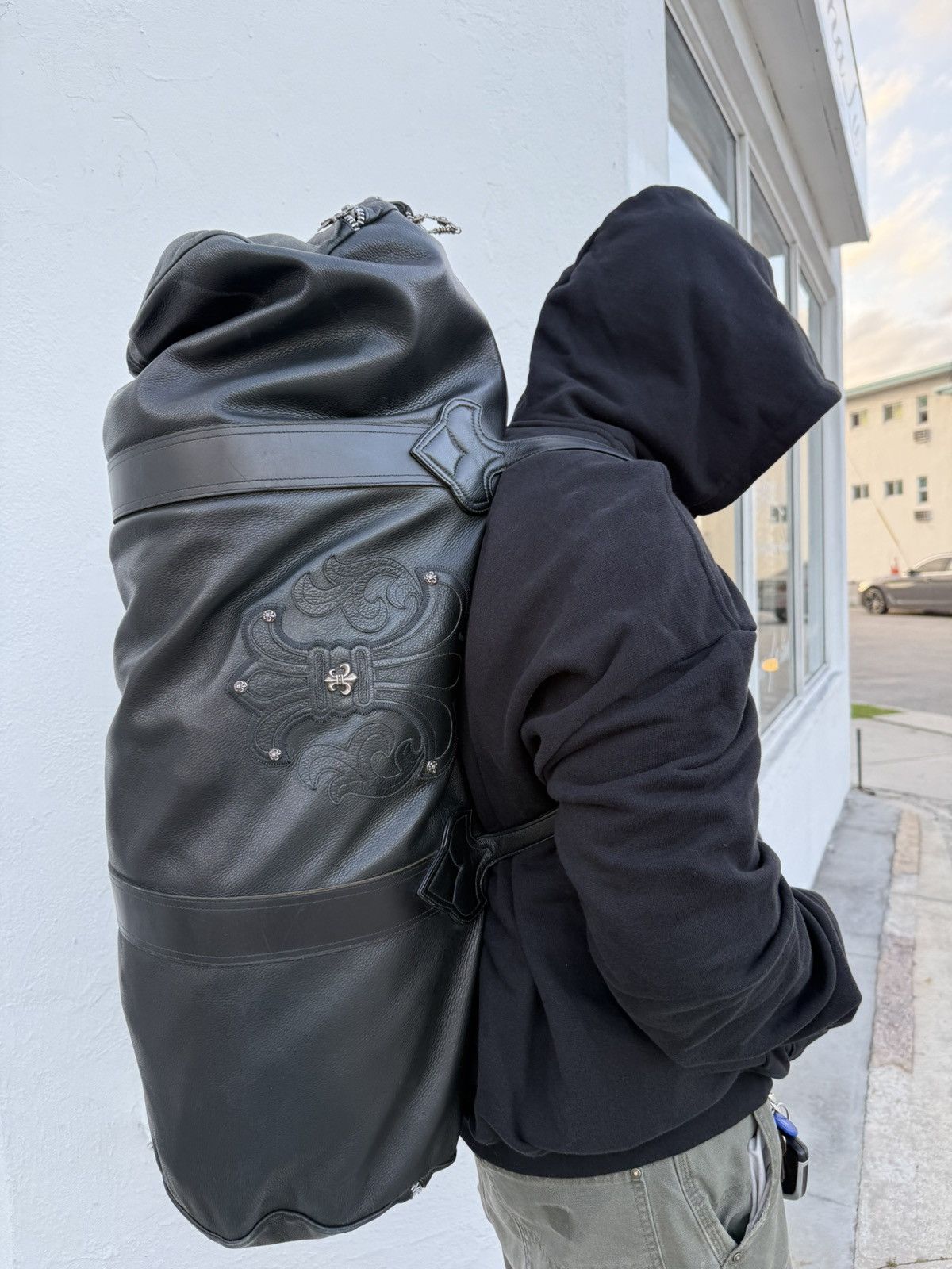 Chrome Hearts CHROME HEARTS FLEUR DUFFLE XXL Size ONE SIZE - 1 Thumbnail