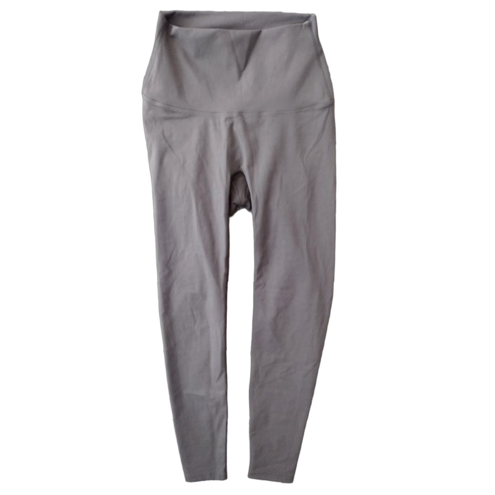 Vintage Women's Gray Yoga Leggings - Size 4 - Pull On - Activewear - Leggings - Skinny - Inseam 21 in - Waist 18 in - Spandex - Yoga - Ankle - Women Size 27" / US 4 / IT 40 - 1 Thumbnail