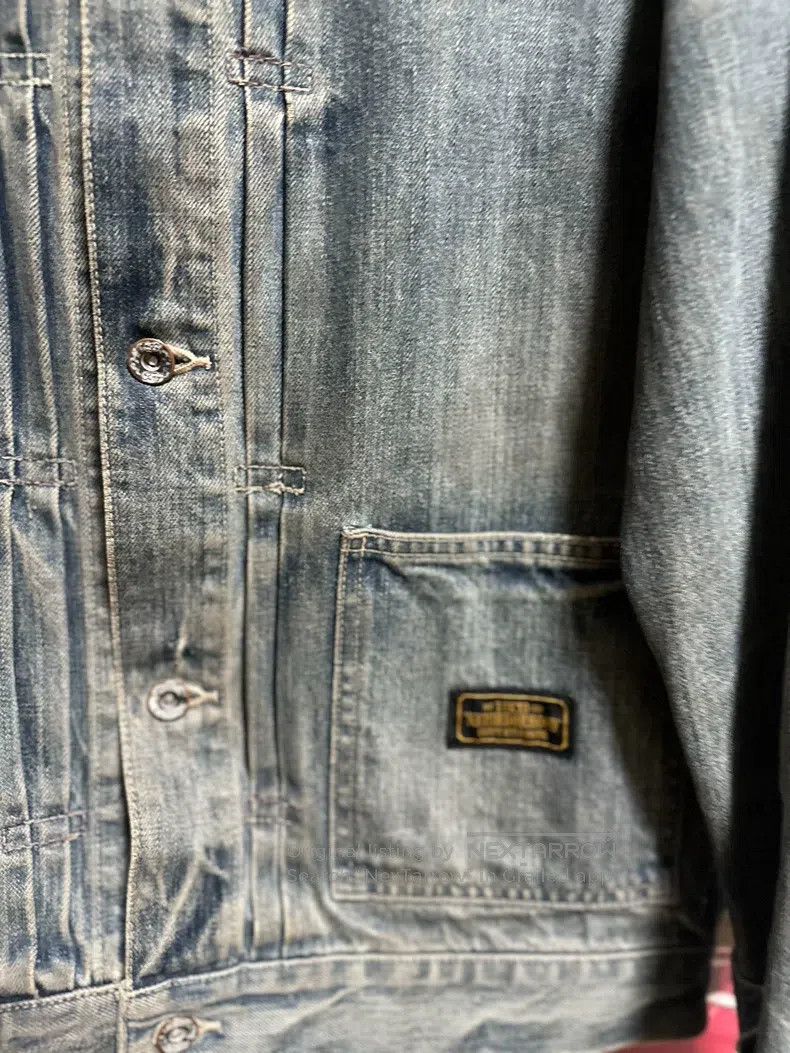 Neighborhood Neighborhood Splattered Oil Denim Jacket Size US M / EU 48-50 / 2 - 2 Thumbnail