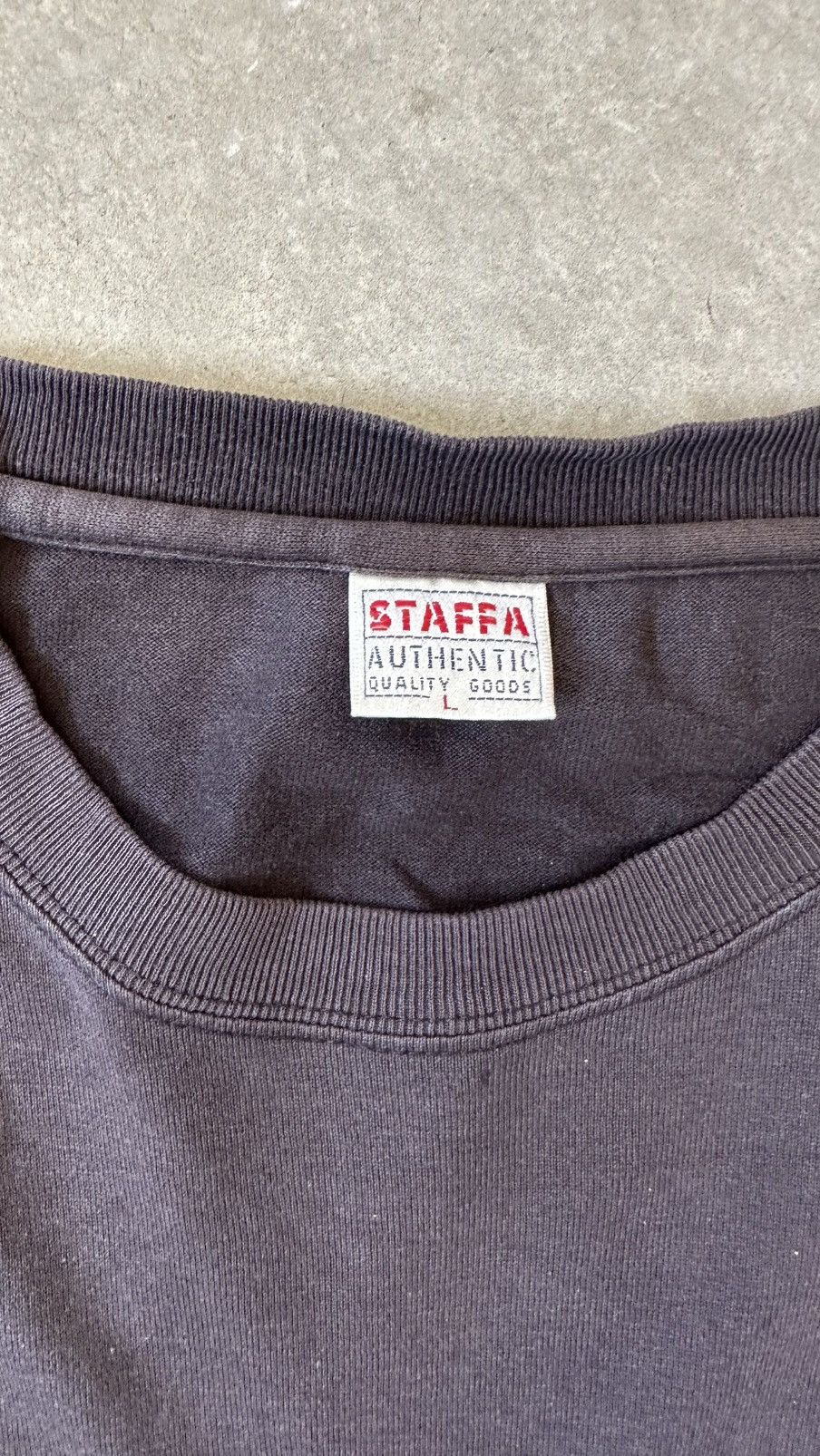 Japanese Brand STAFFA CONDITIONED REFLEX NERVOUS SYSTEM TEE Size US L / EU 52-54 / 3 - 4 Thumbnail