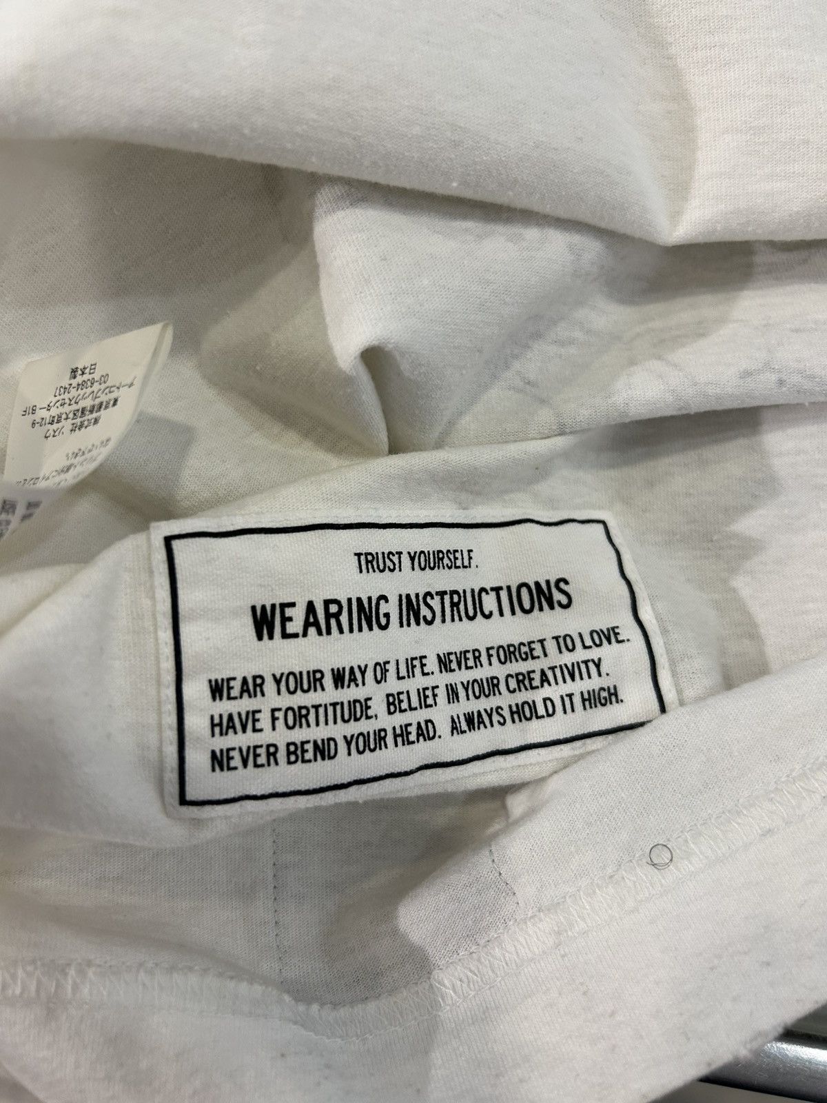 Maison MIHARA YASUHIRO Maison Mihara Yasuhiro Distressed Cotton Tee Size US M / EU 48-50 / 2 - 9 Thumbnail