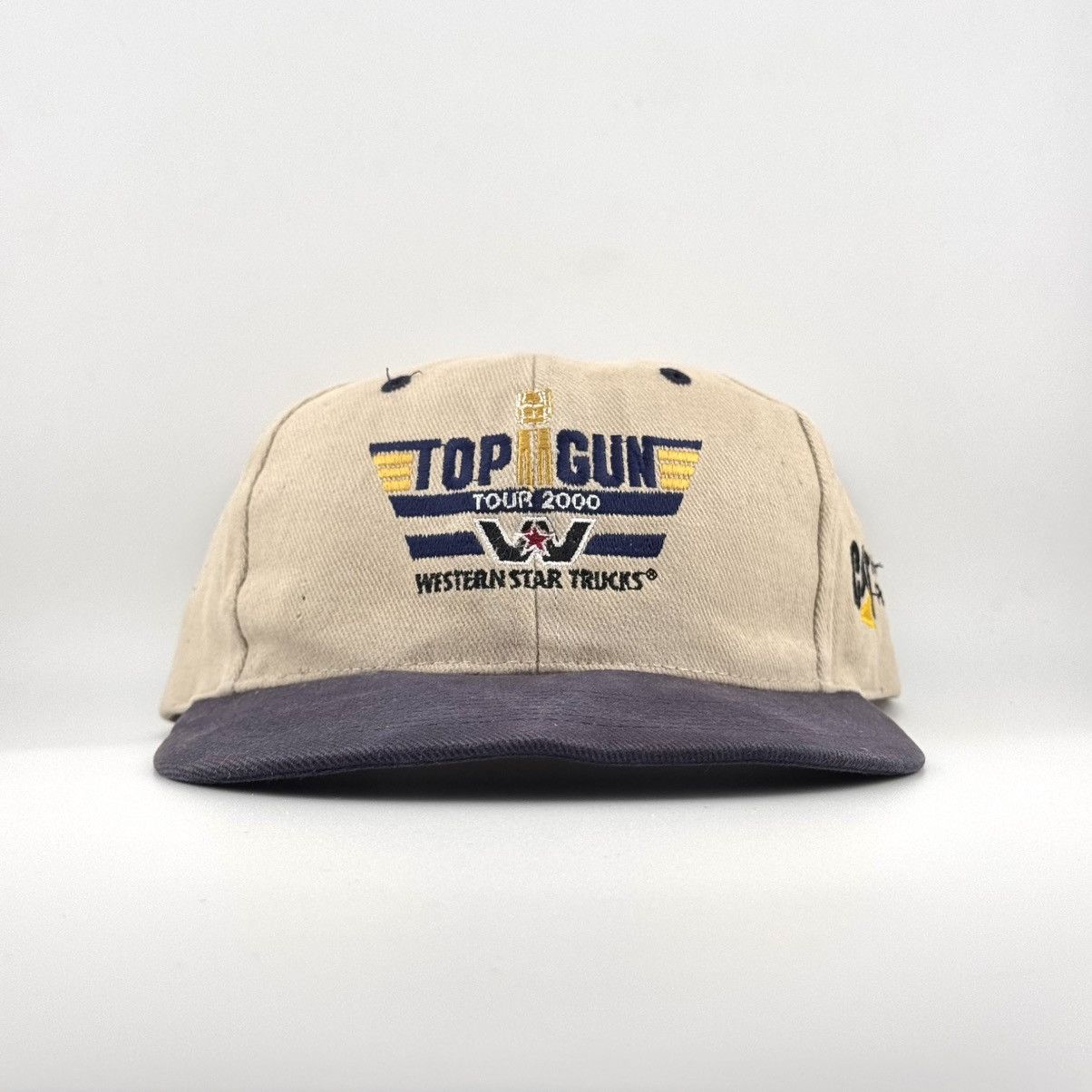 Caterpillar Vtg Top gun Western Star Trucks CAT Diesel Power Trucker Hat Size ONE SIZE - 1 Thumbnail
