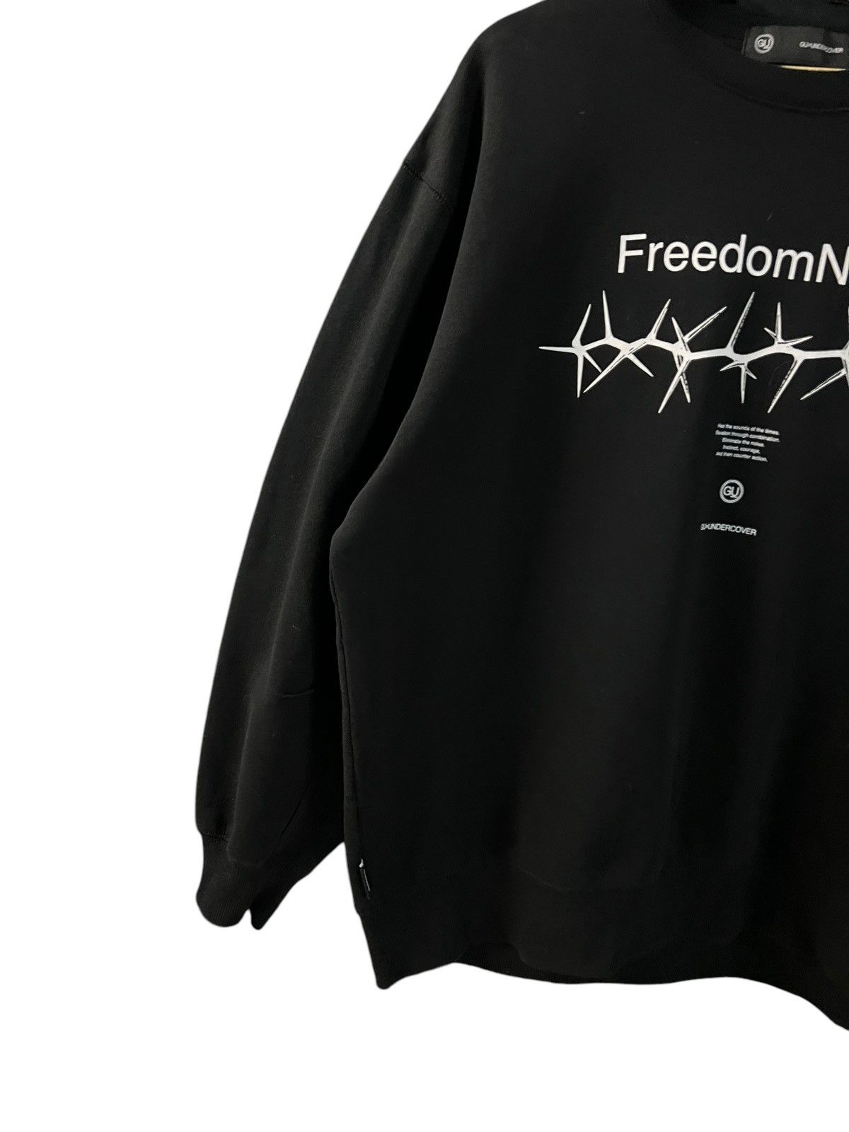 GU × Jun Takahashi × Undercover GU X UNDERCOVER FREEDOM NOICE SWEATSHIRT VERY RARE Size US XL / EU 56 / 4 - 3 Thumbnail