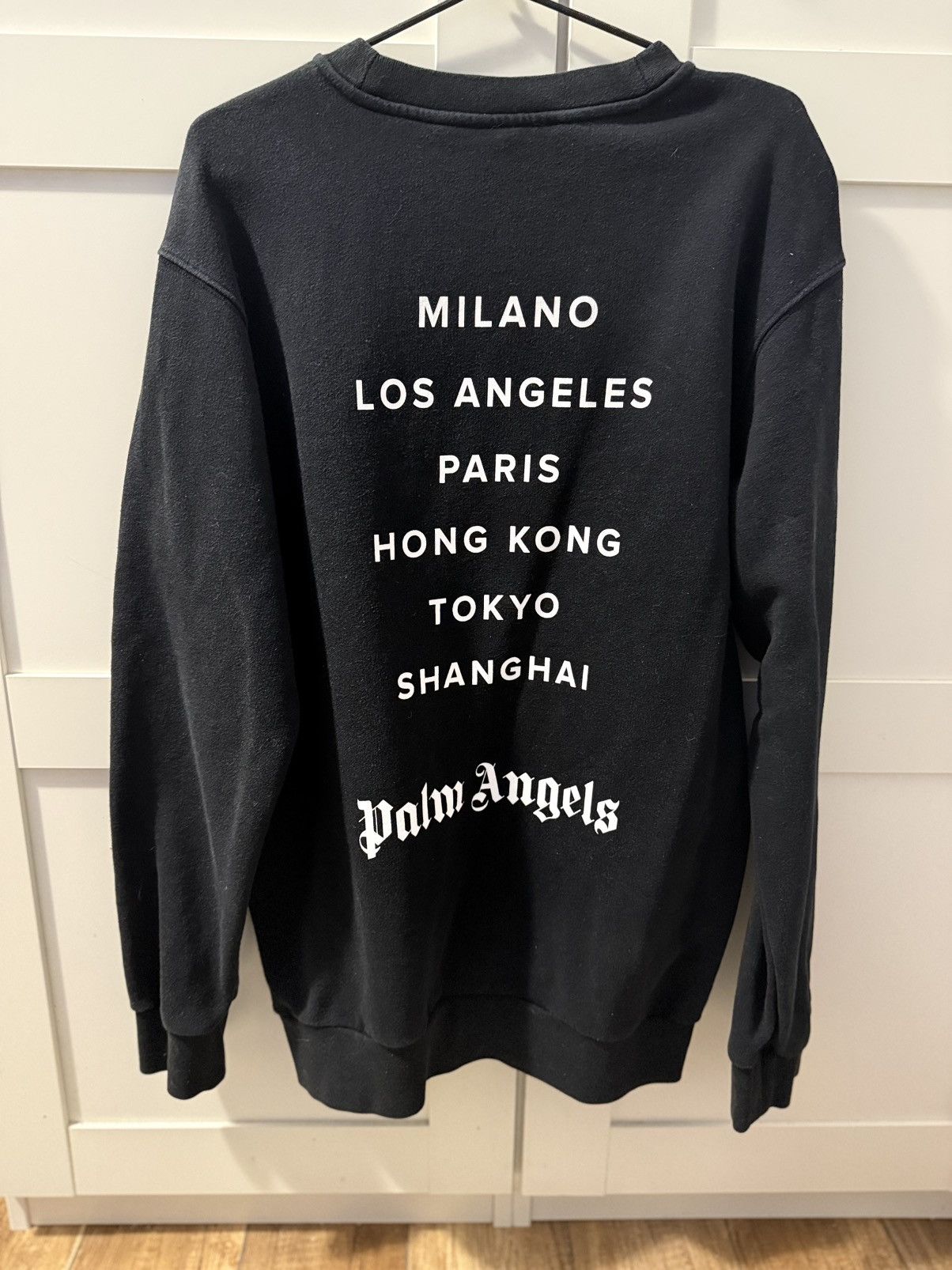 Palm Angels PALM ANGELS Spray Logo Los Angeles SS21 Crewneck Size US S / EU 44-46 / 1 - 3 Thumbnail
