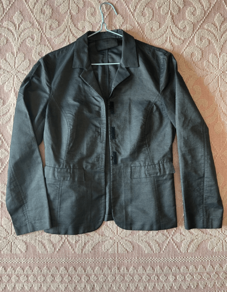 Prada Prada Blazer Jacket Coat 1999 Nylon Sport Red Tab EX0232 Size M / US 6-8 / IT 42-44 - 1 Thumbnail