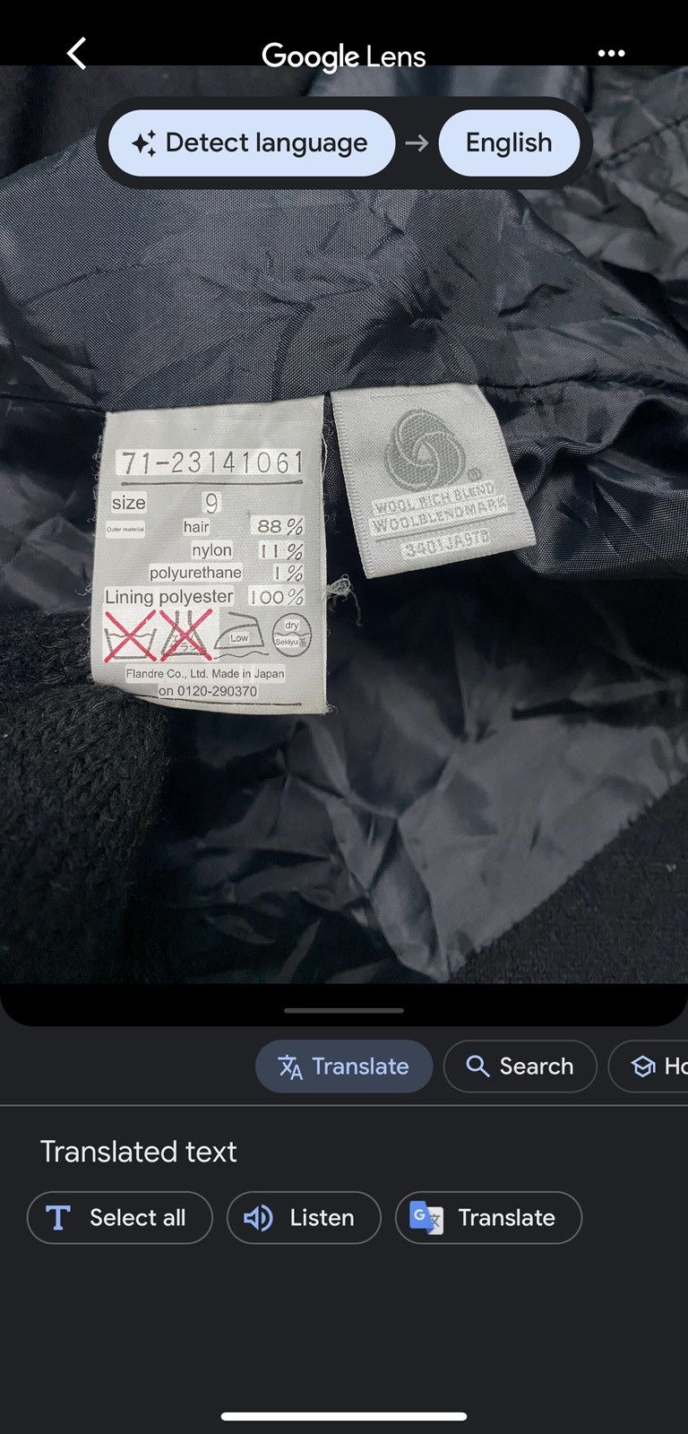 Japanese Brand × Yohji Yamamoto INED by yohji yamamoto wool women blazer Size M / US 6-8 / IT 42-44 - 7 Thumbnail