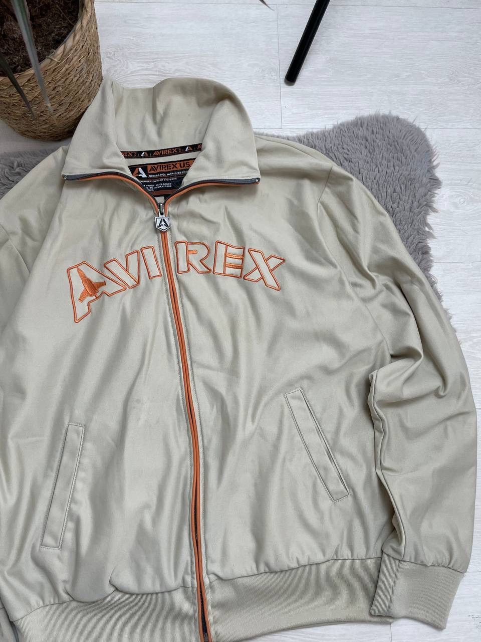 Avirex × Vintage Avirex USA Vintage Zip Hooded Big Center Logo Faded Hoodie Size US M / EU 48-50 / 2 - 3 Thumbnail