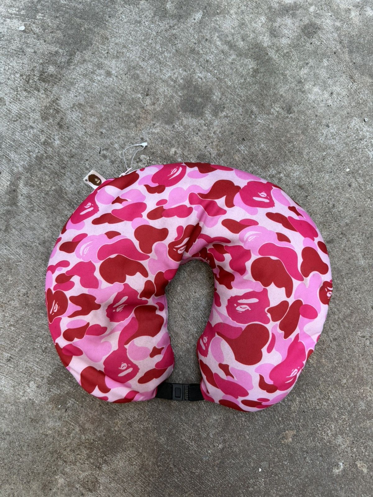 Bape Bape Pink Camo 2-Way Neck Pillow Size ONE SIZE - 1 Thumbnail