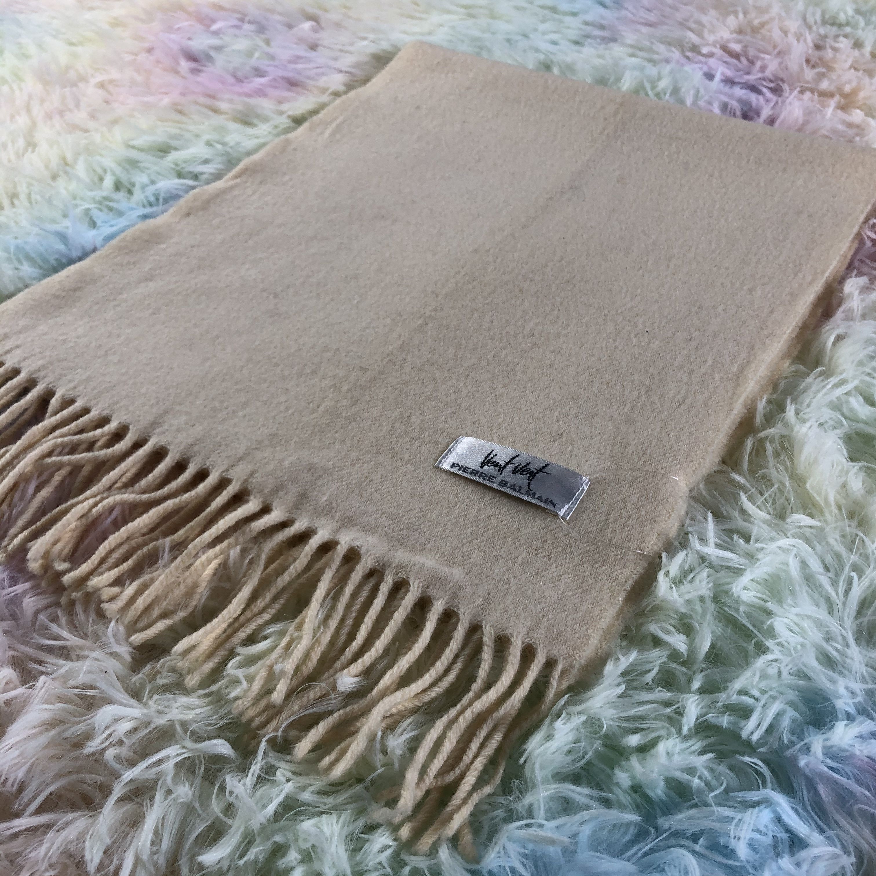 Vintage Pierre Balmain Scarf / Muffler / Neckwear - KM33 Size ONE SIZE - 3 Thumbnail