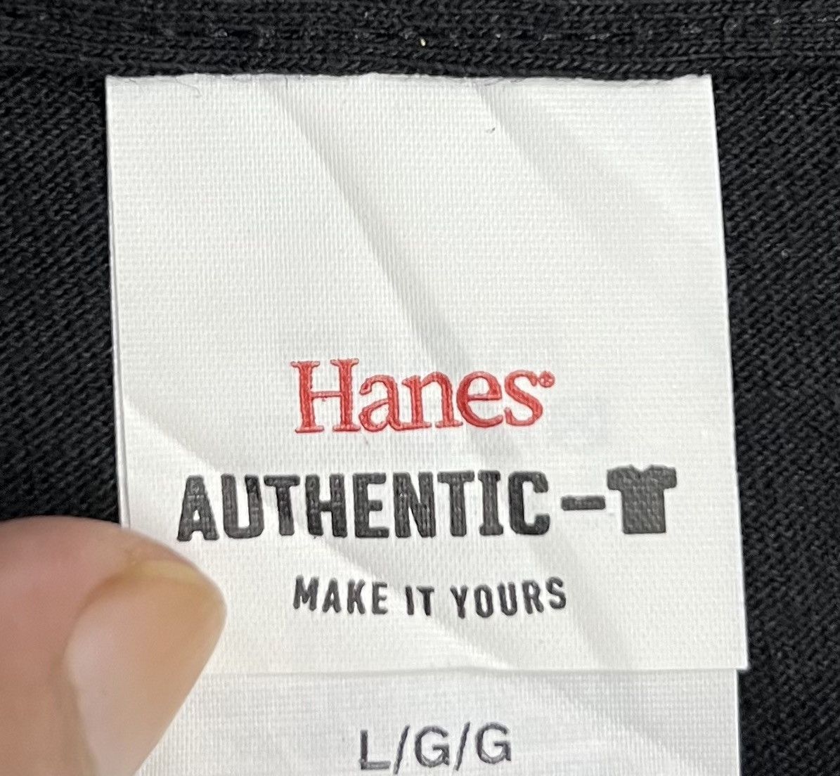 Hanes × Vintage VINTAGE HANES AUTHENTIC MAKE IT YOURS SHIRT Size US L / EU 52-54 / 3 - 7 Thumbnail