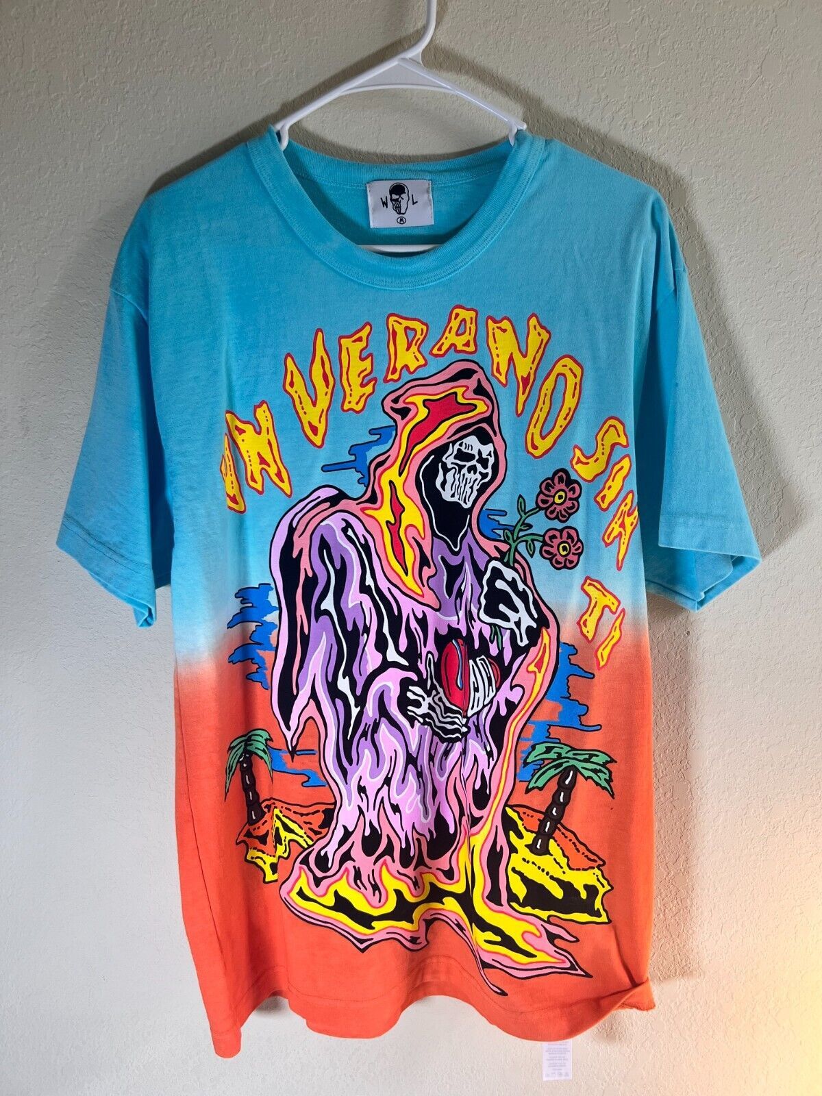 Warren Lotas Warren Lotas x Bad Bunny - Un Verano Sin Ti Ombre T-Shirt Size US M / EU 48-50 / 2 - 1 Thumbnail
