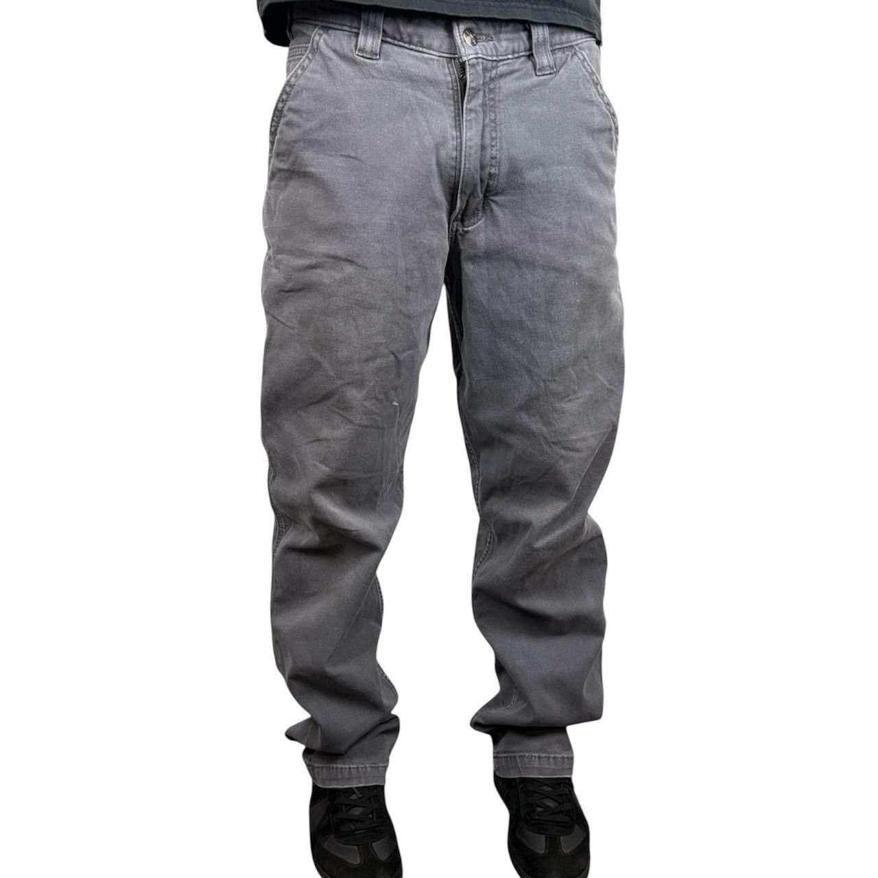 Carhartt Y2K Grey Carhartt Relaxed Fit Work Pants Size US 32 / EU 48 - 3 Thumbnail