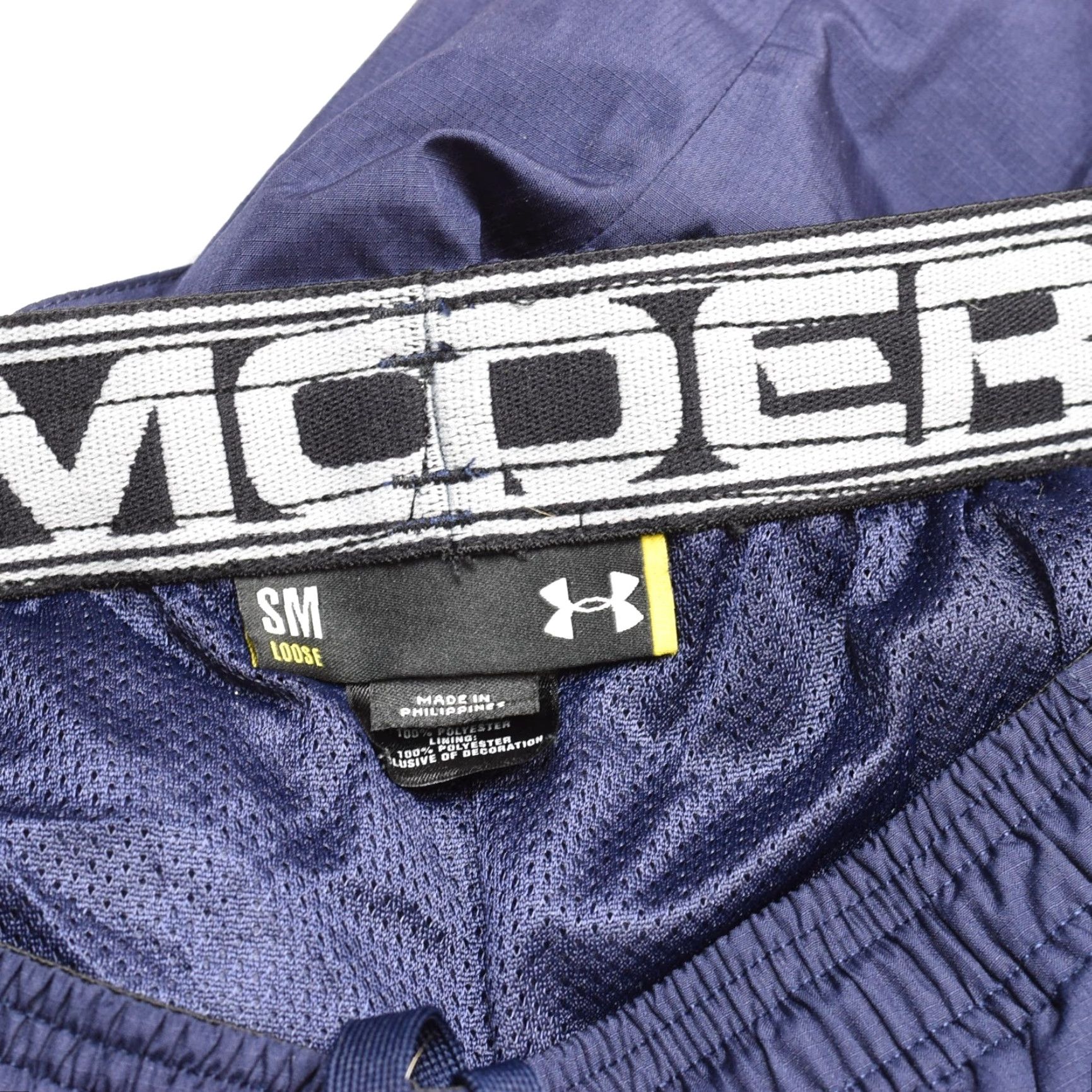 Under Armour Under Armour Men Windbreaker Pants Blue S Drawstring Size US 29 - 7 Thumbnail
