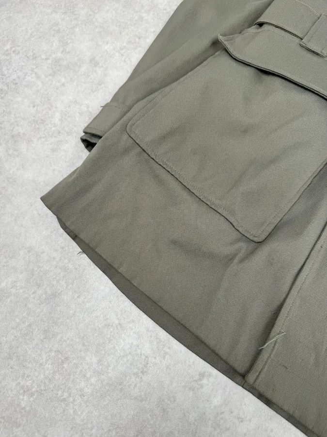 Prada FW1999 Prada Military Green Belted Jacket Size US M / EU 48-50 / 2 - 8 Thumbnail