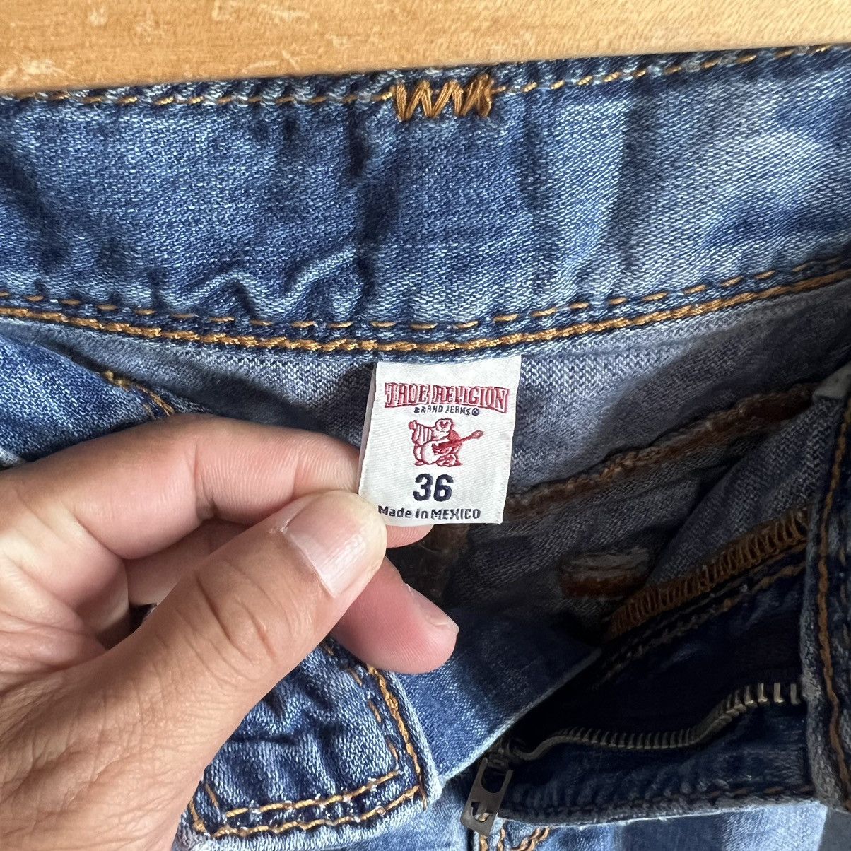 True Religion True Religion Cut-Off Short Denim Jeans Size US 36 / EU 52 - 5 Thumbnail