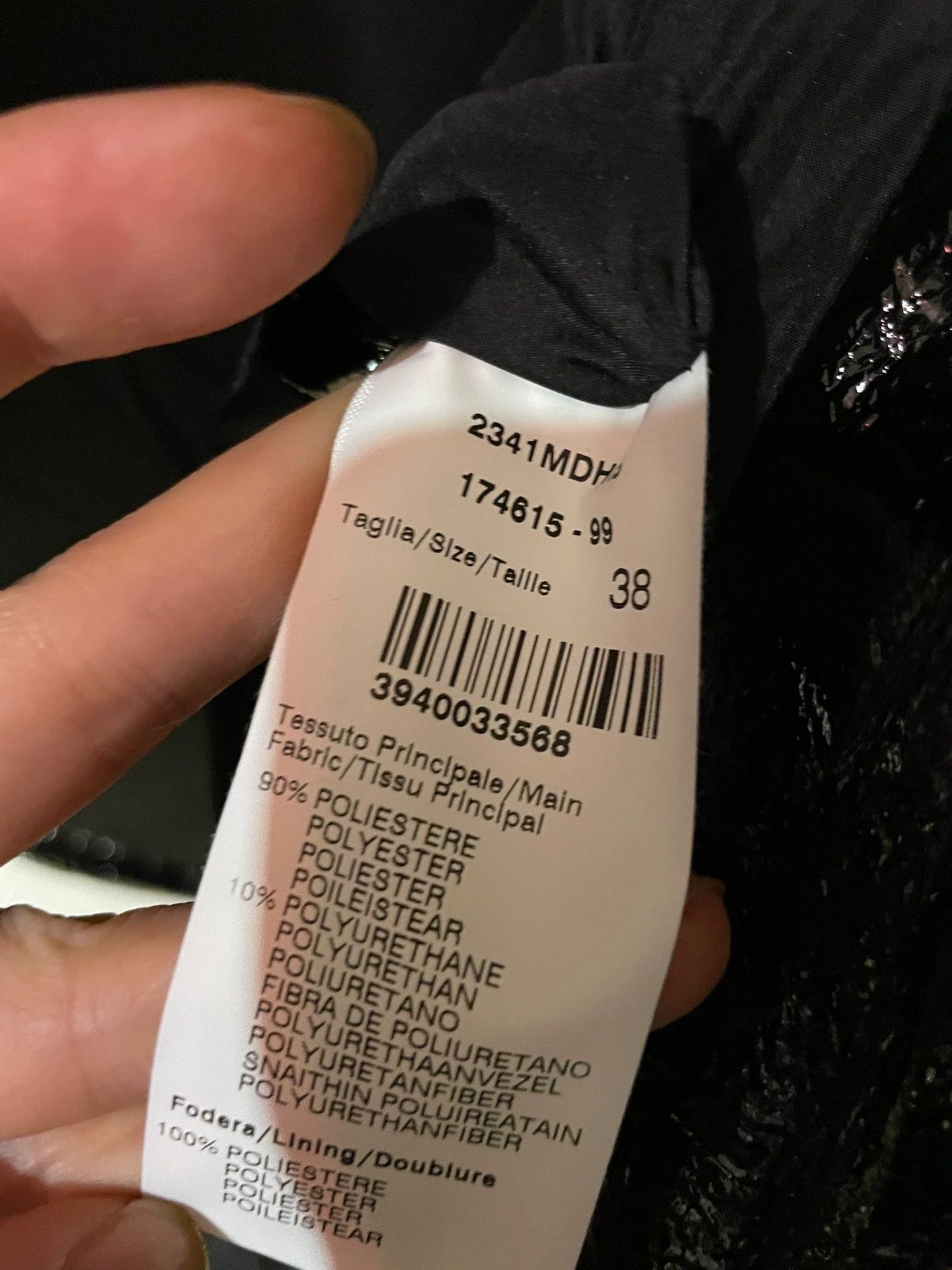 MSGM msgm shiny down jacket 38, worn once, detachable hood Size XS / US 0-2 / IT 36-38 - 5 Thumbnail