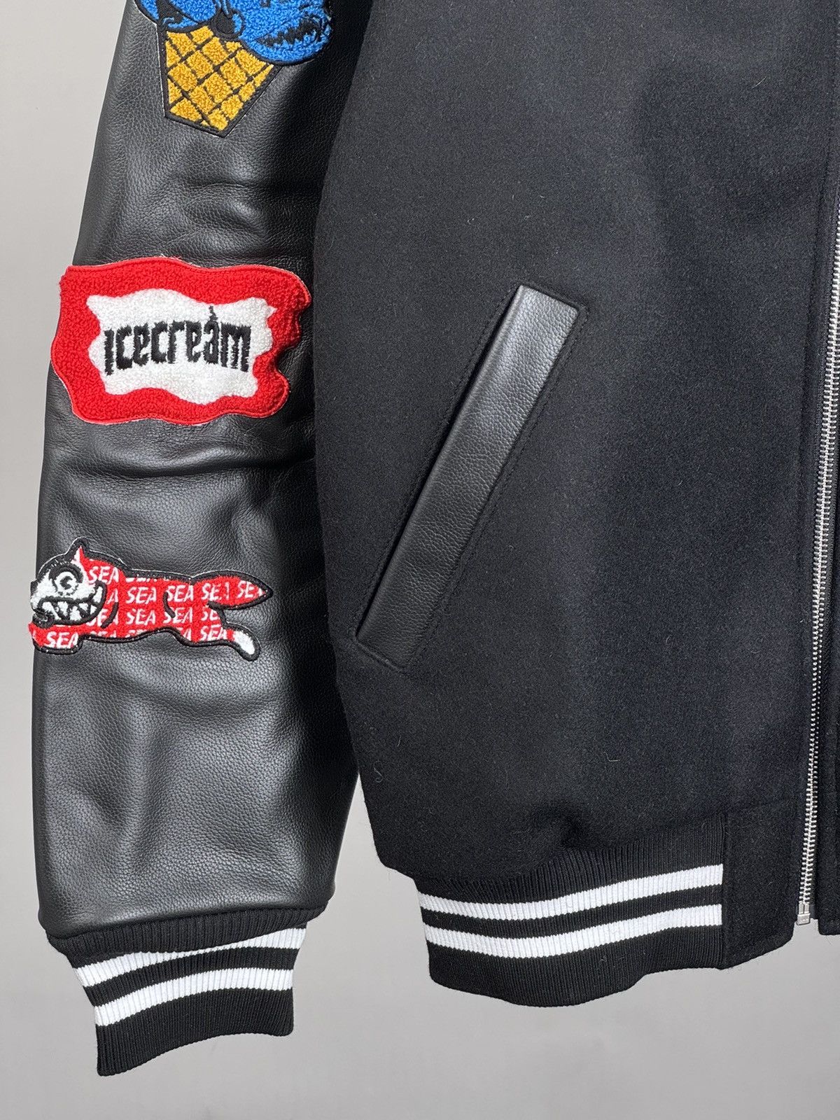 Icecream Icecream wind and sea varsity jacket L Size US L / EU 52-54 / 3 - 5 Thumbnail