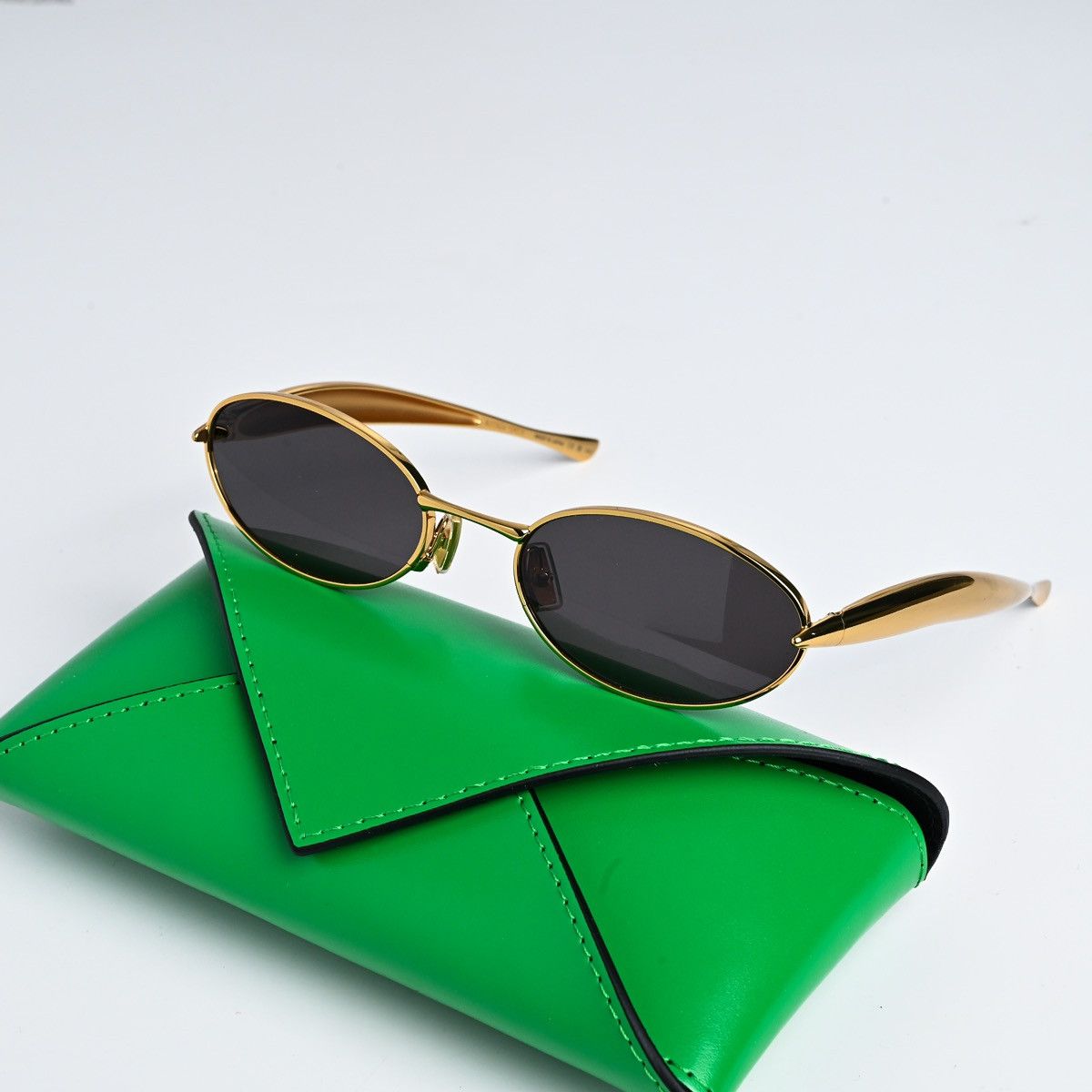 Bottega Veneta BOTTEGA VENETA BV1386S 001 SUNGLASSES Size ONE SIZE - 1 Thumbnail