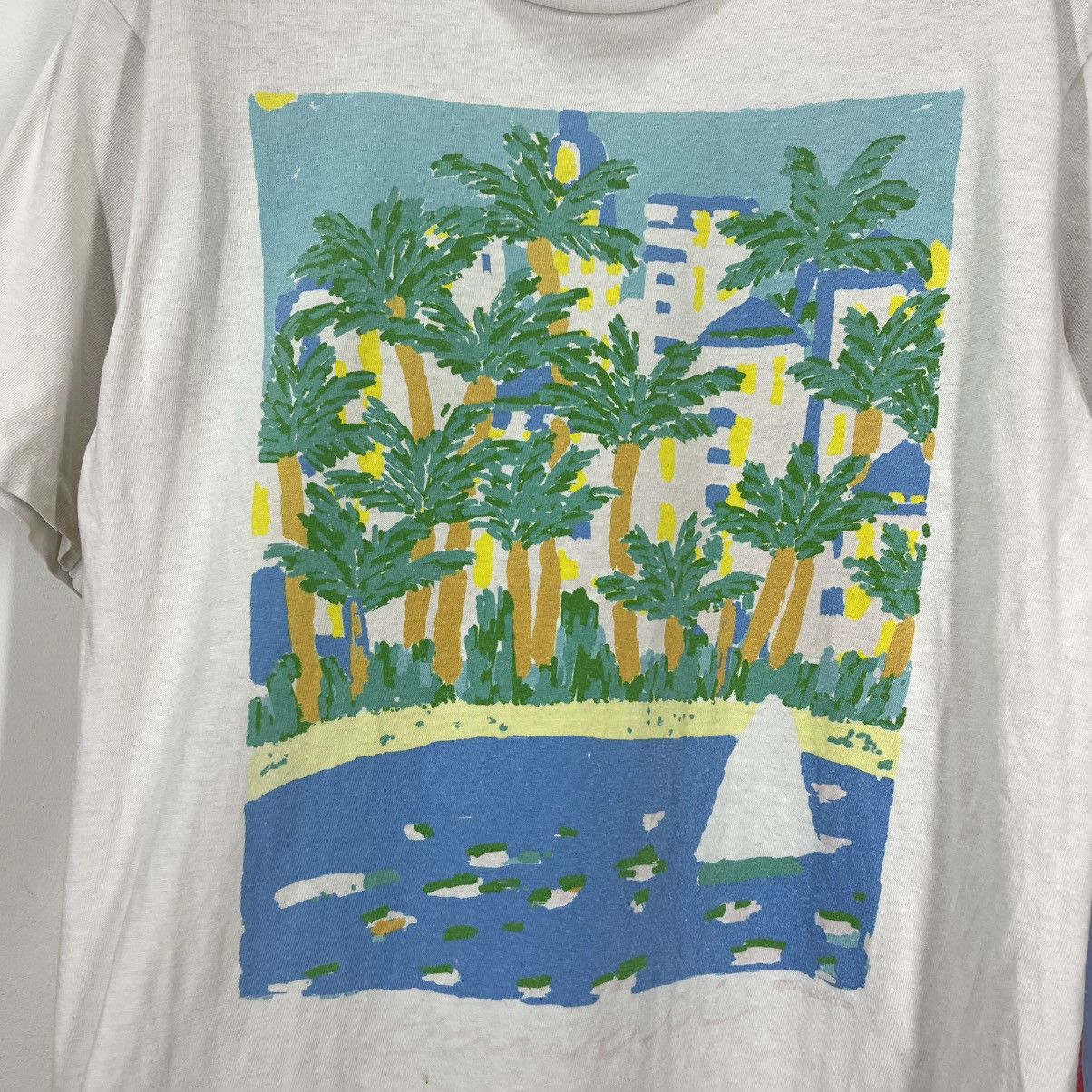 Vintage 90s Vintage HAWAII by CRAZY SHIRT Crew Neck T Shirt #2033/14 Size US M / EU 48-50 / 2 - 2 Thumbnail