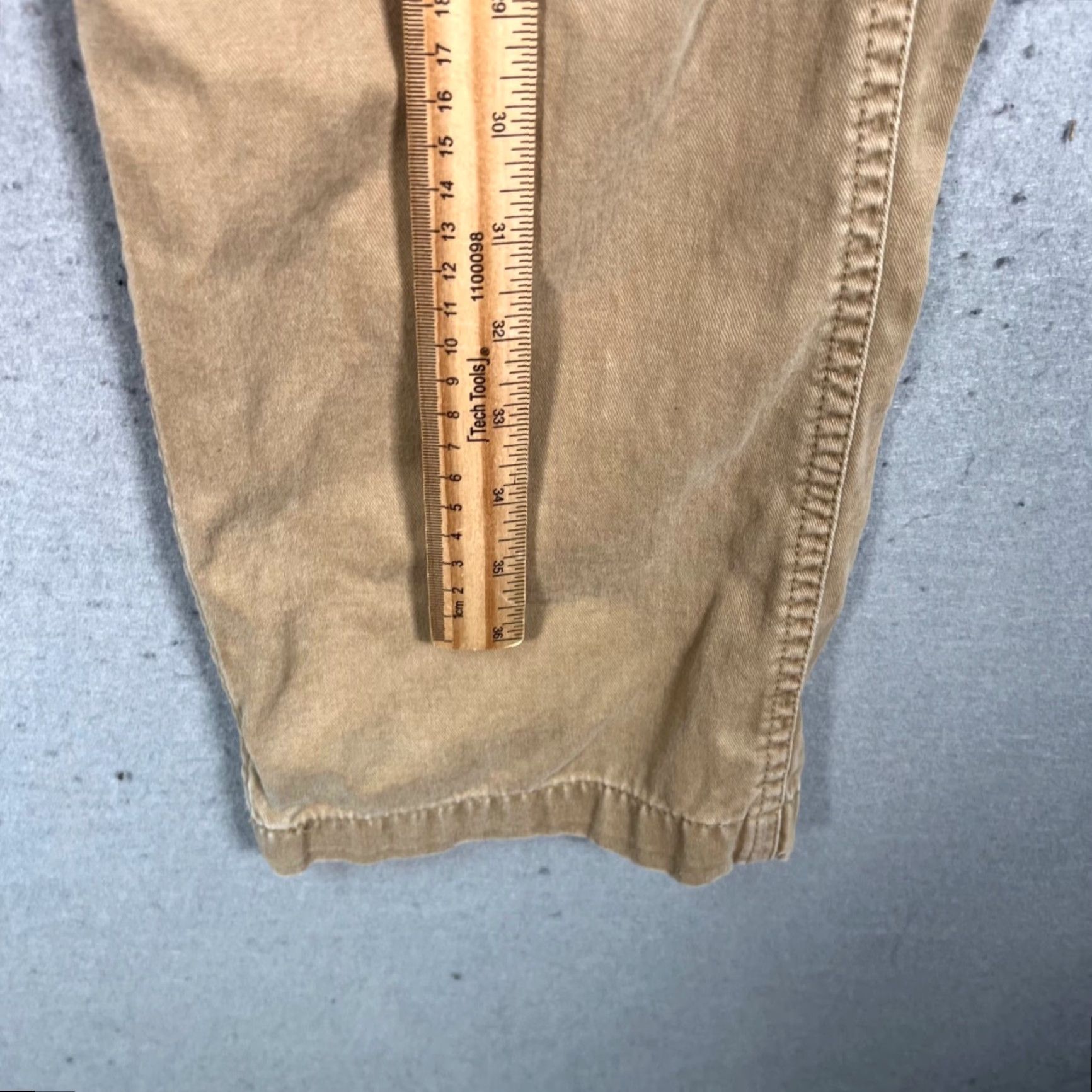 Carhartt Carhartt Mens Pants Khakis 30 x 31 Relaxed Fit Cotton Beige Workwear 5-Pocket Mens Pants Straight Leg Vintage No N/A Size US 30 / EU 46 - 5 Thumbnail