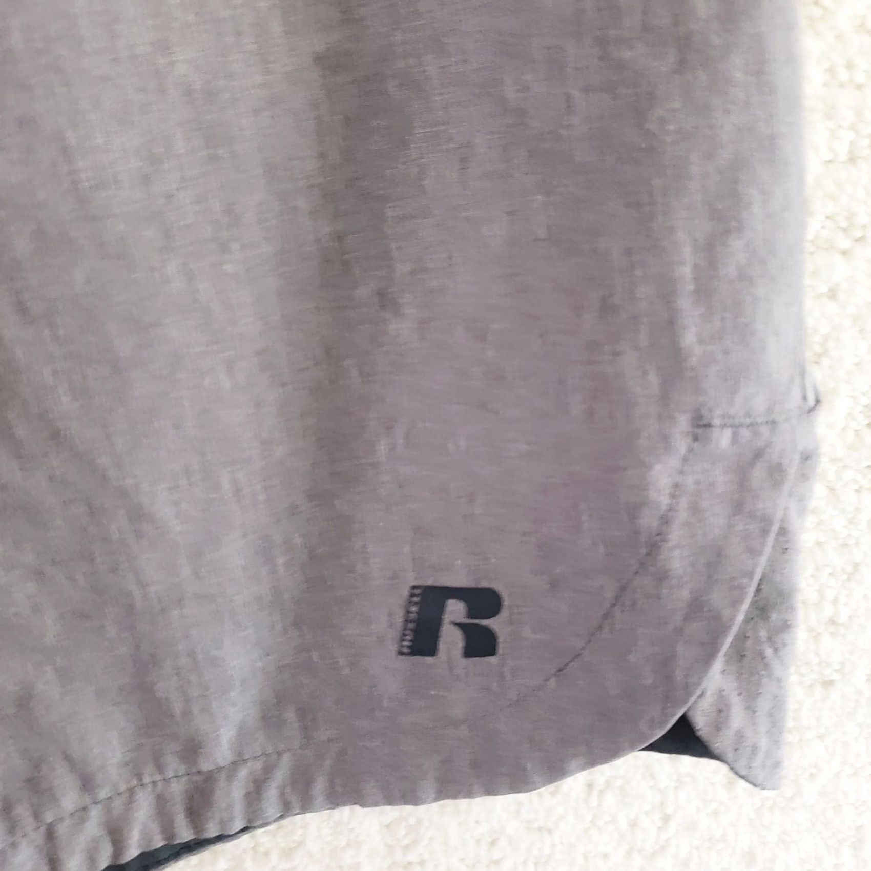 Vintage Russell Mens M Gray Athletic Running Shorts Drawstring Elastic Waist Regular Fit Short Shorts Mens Athletic Gray M Russell Size US 31 - 5 Thumbnail