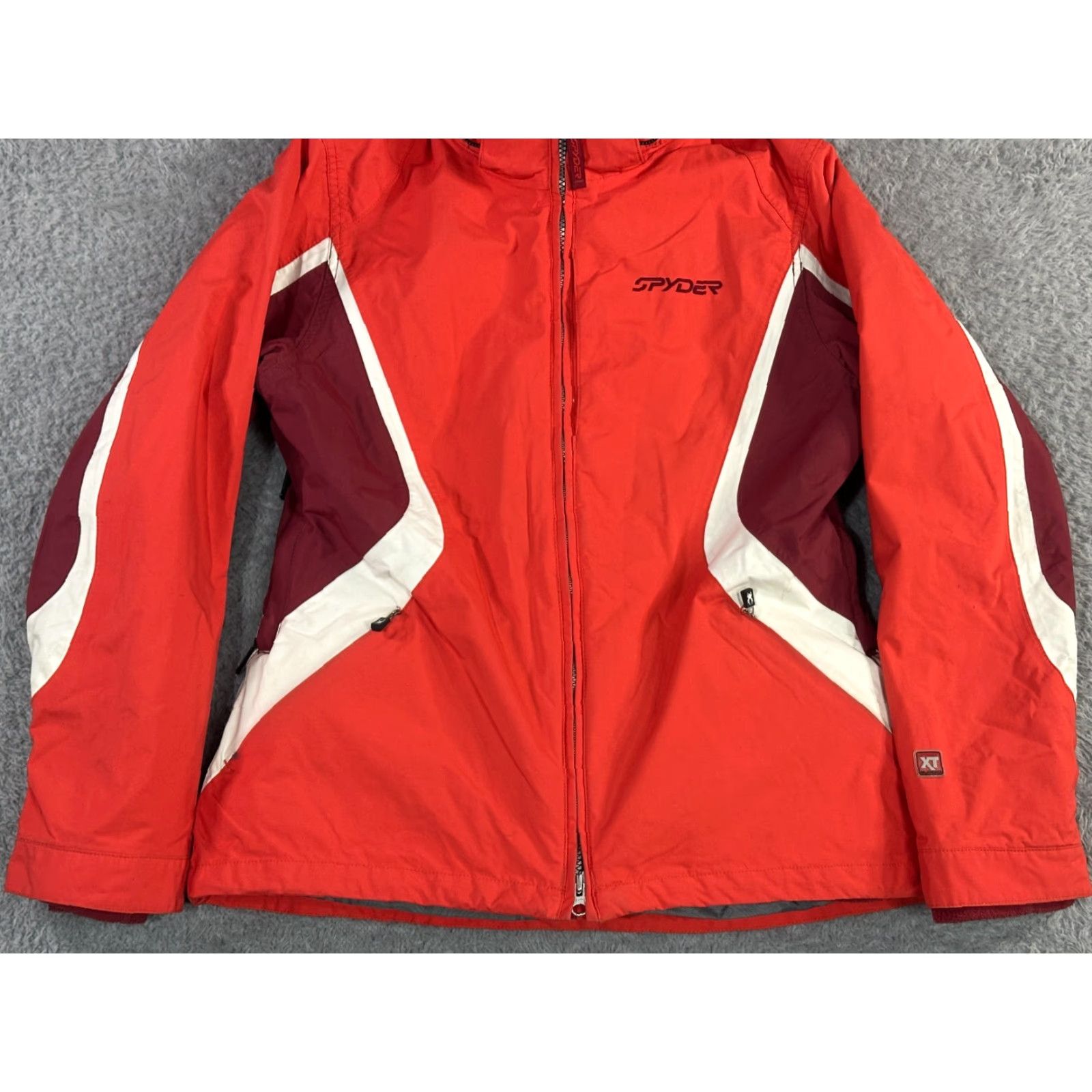 Spyder Spyder Jacket Womens Red 3-in-1 Ski Winter Coat Full Zip Fleece Insulated Mid-Length Casual Outdoor Sports USA Size XL / US 12-14 / IT 48-50 - 6 Thumbnail