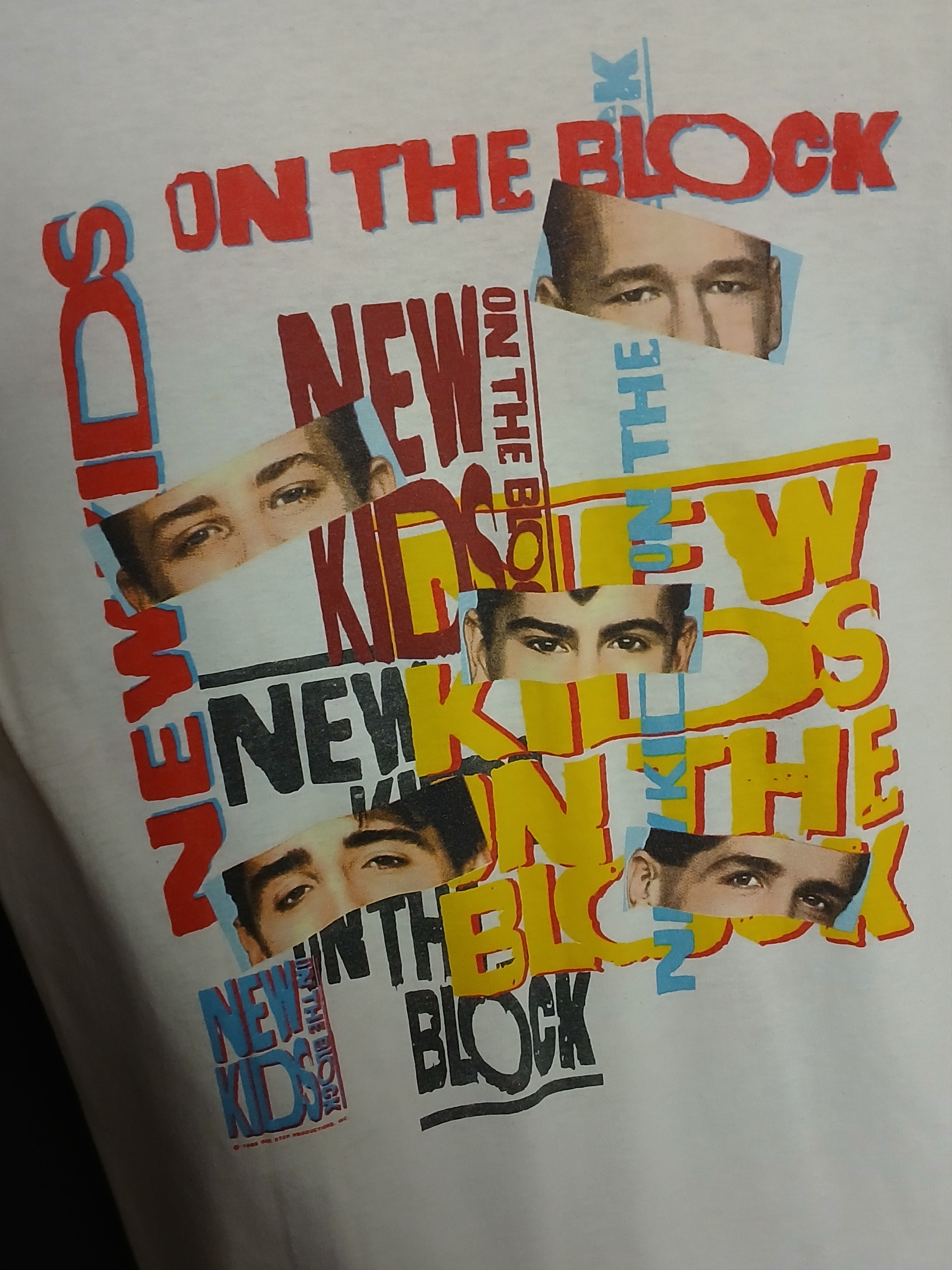Band Tees × Vintage Vintage New Kids On The Block Single Stitch T-Shirt Size US S / EU 44-46 / 1 - 4 Thumbnail