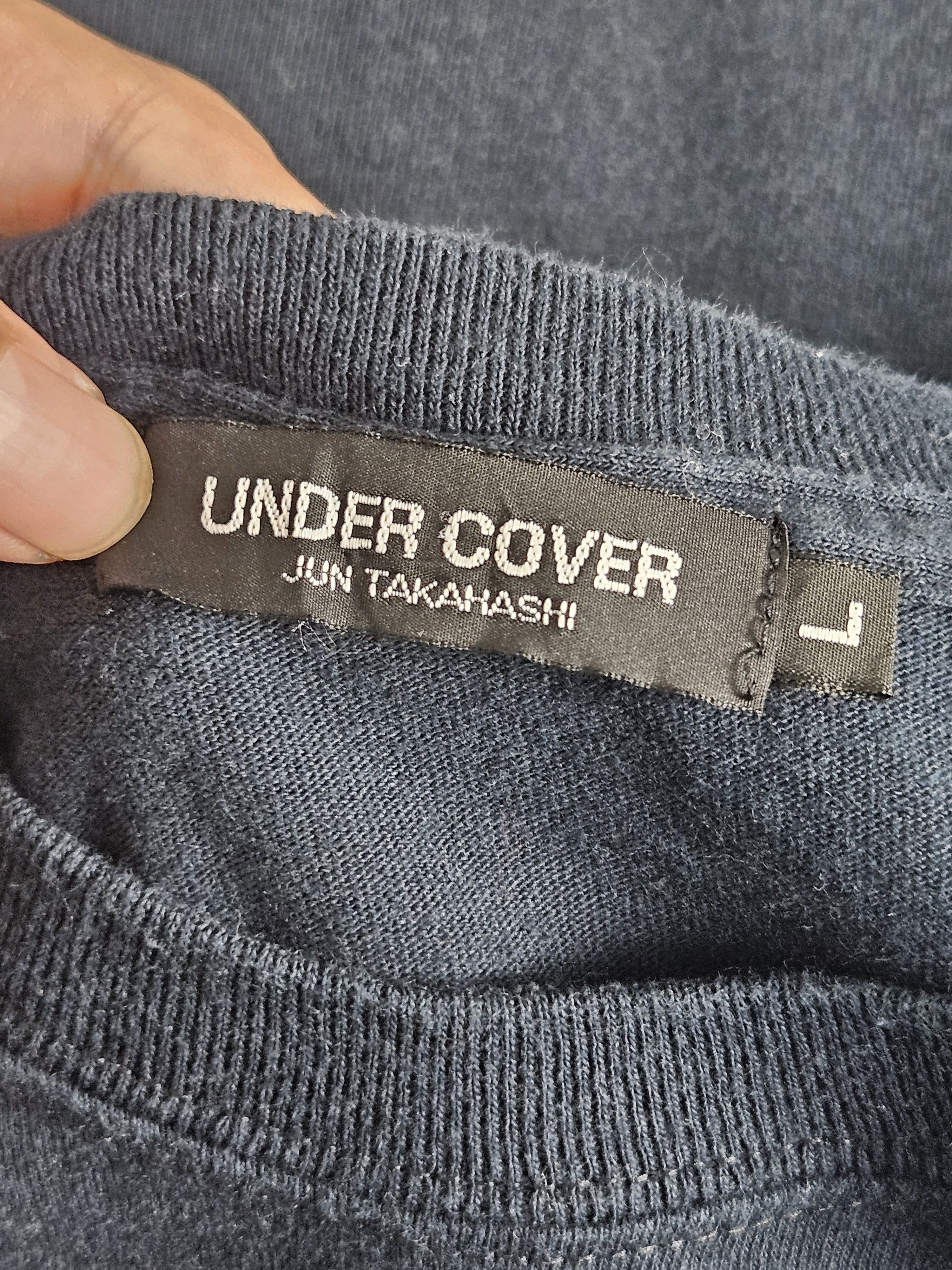 Jun Takahashi × Undercover Undercover logo shirt Size US L / EU 52-54 / 3 - 4 Thumbnail
