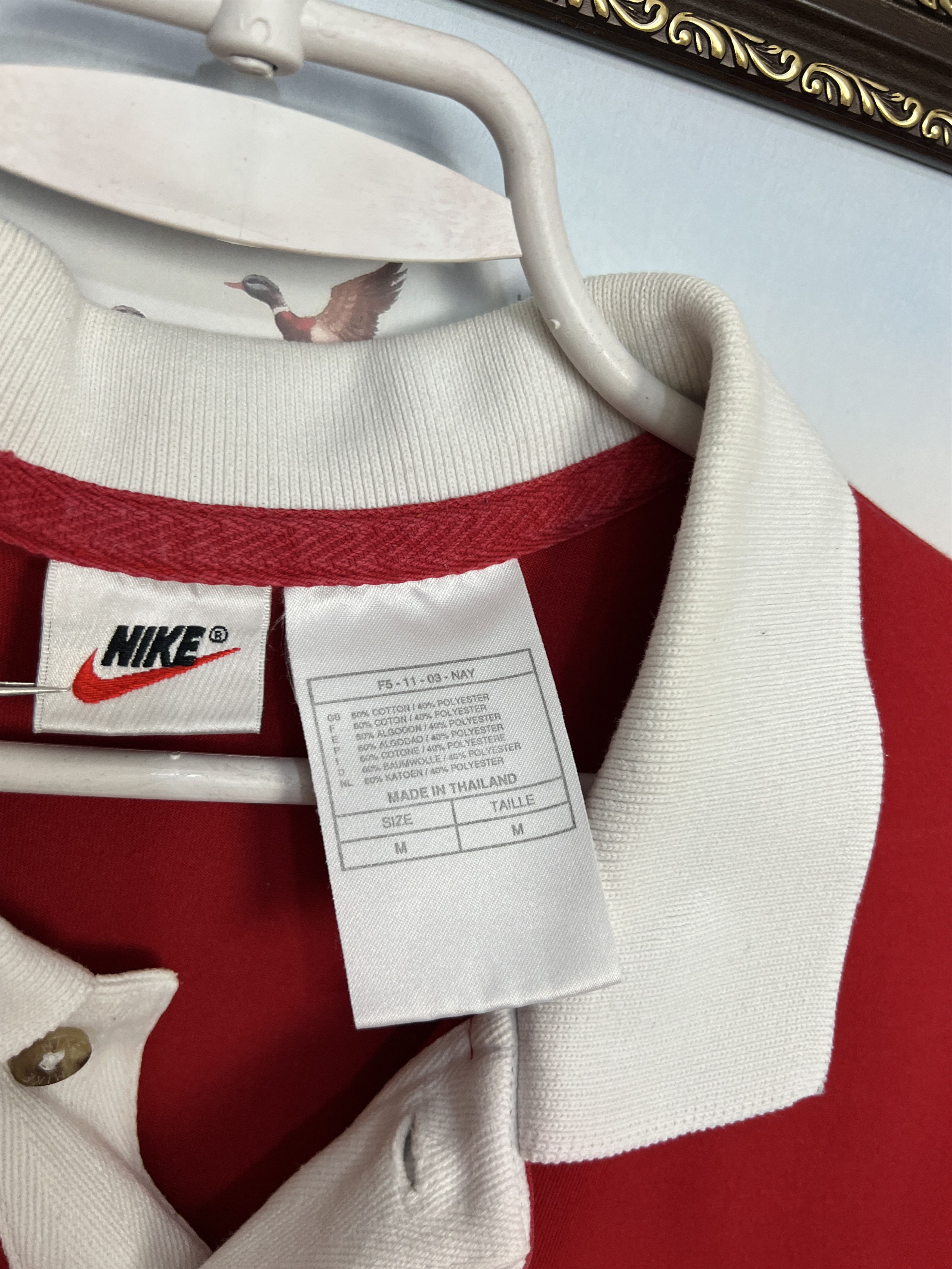Nike Nike Challenge Court Andre Agassi Polo Tennis Shirt Jersey Size US M / EU 48-50 / 2 - 6 Thumbnail