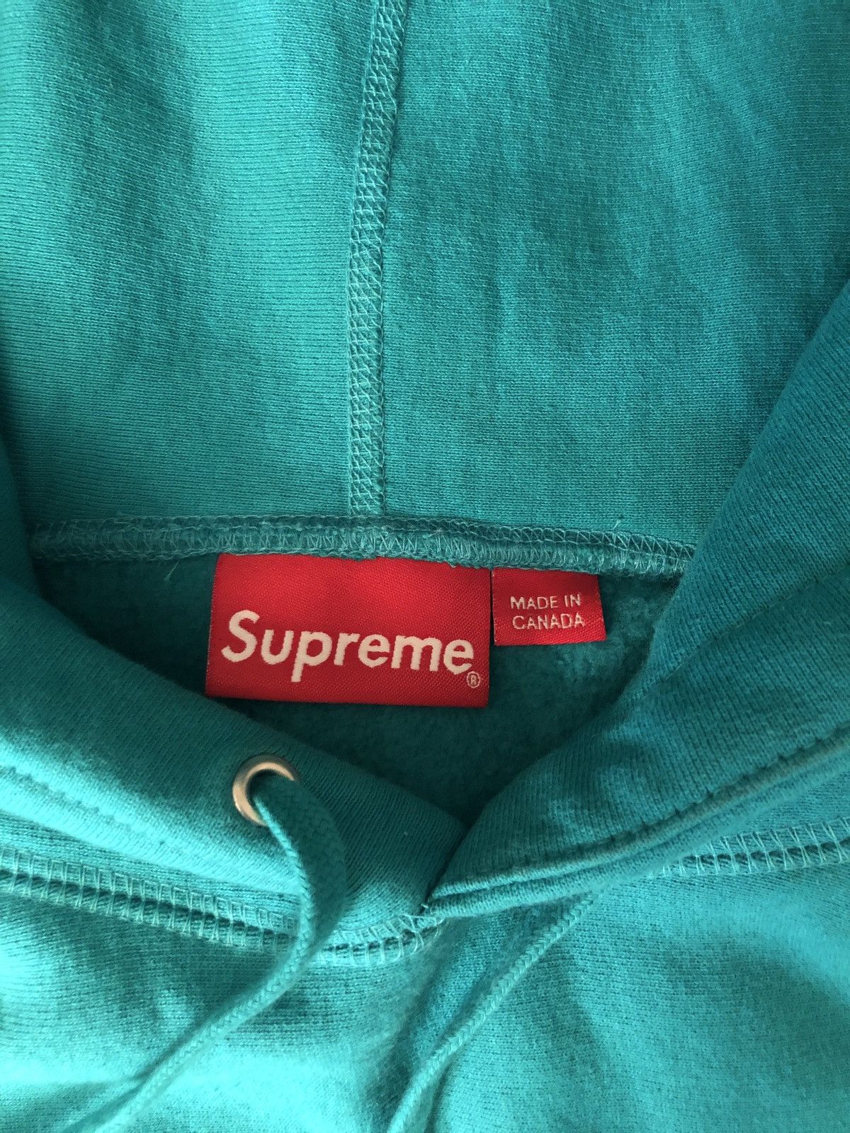 Supreme Supreme Capital Hooded Sweatshirt Dark Aqua Size US M / EU 48-50 / 2 - 3 Thumbnail