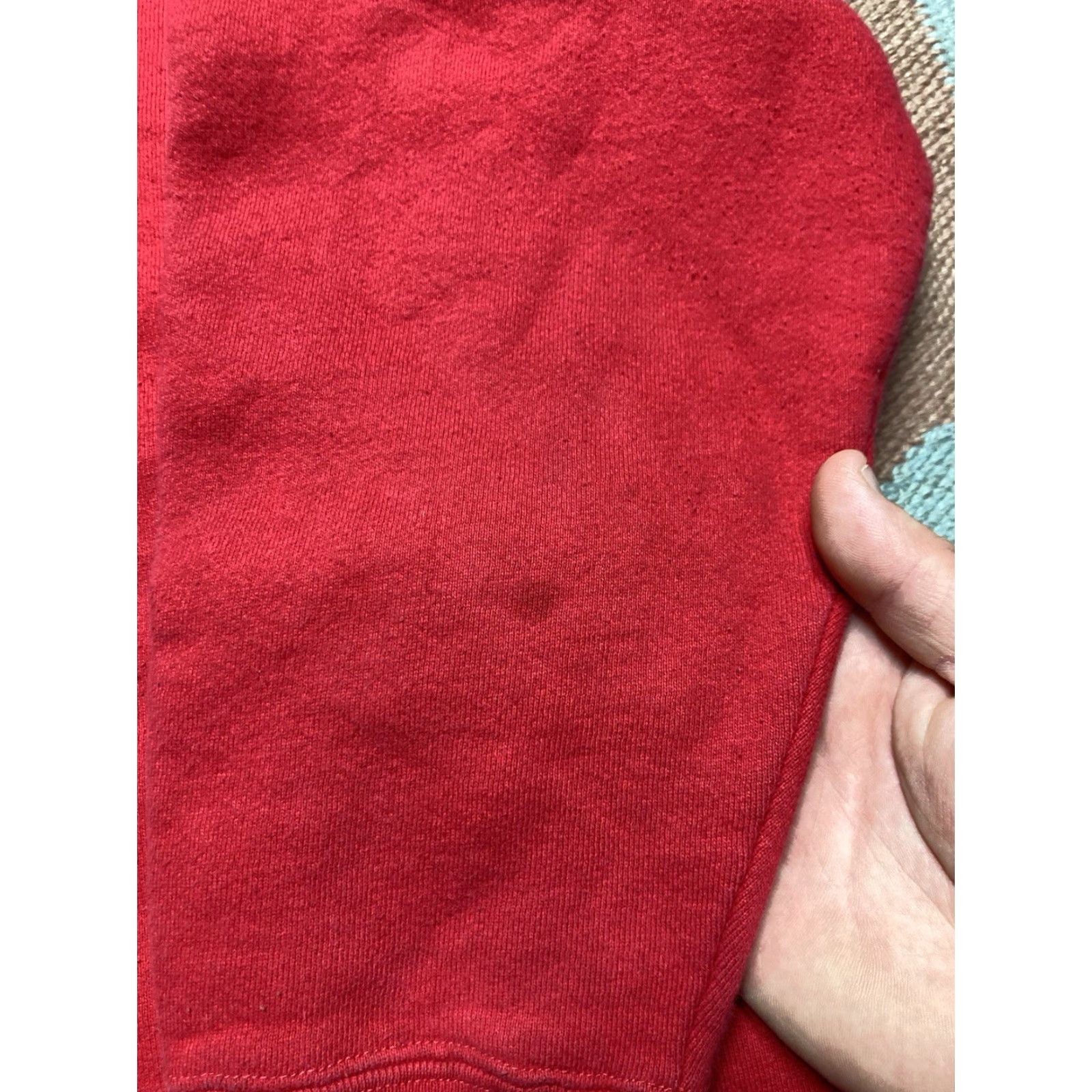 Guess VINTAGE 90s Guess Jeans Embroidered USA Made Crimson Large Sweatshirt Crewneck Mens XL Pullover Red Size US XL / EU 56 / 4 - 4 Thumbnail