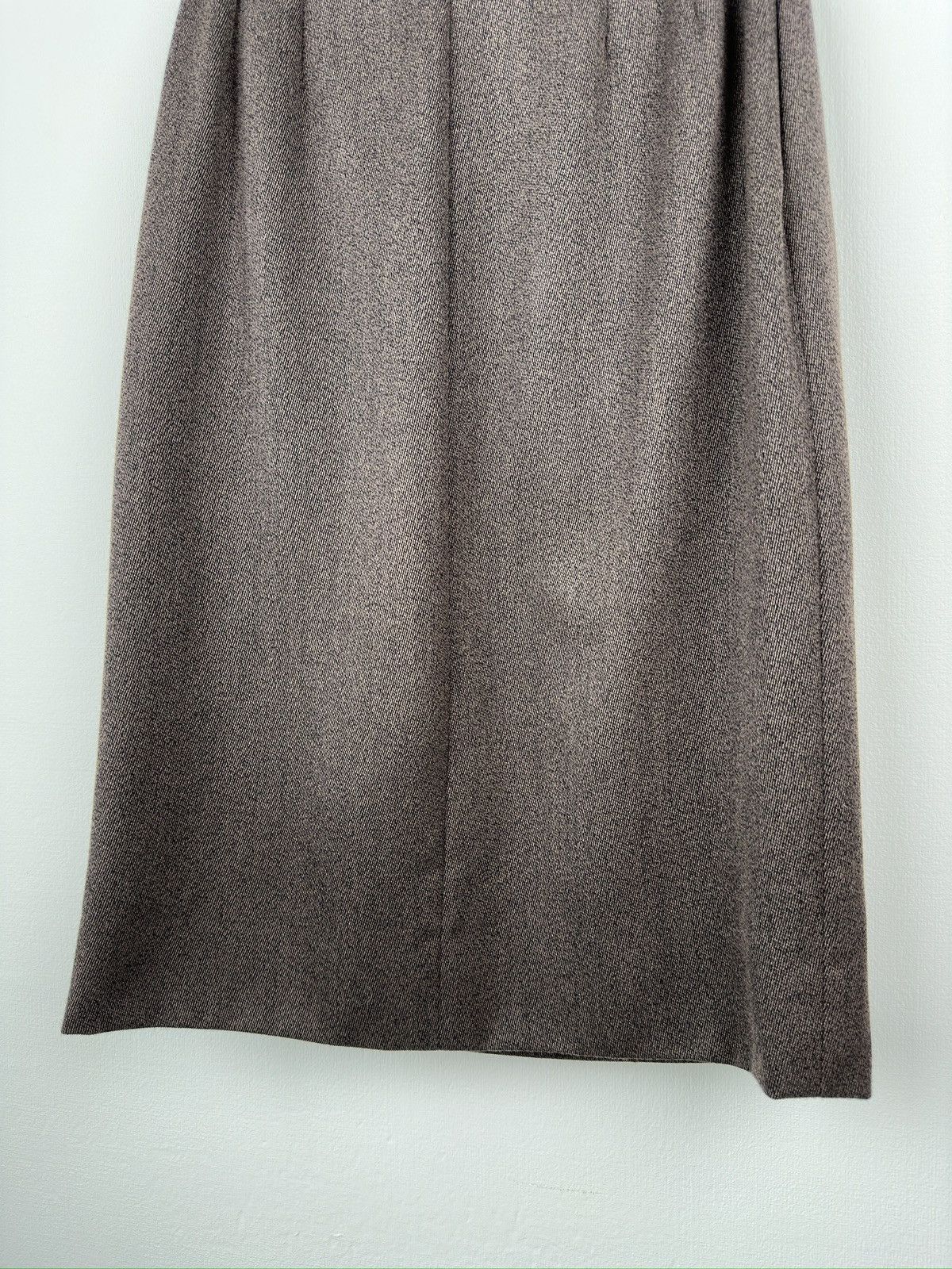 Saint Laurent Paris 80s SAINT LAURENT Rive Gauche by Tom Ford Wool Pencil Skirt Size 27" / US 4 / IT 40 - 10 Thumbnail