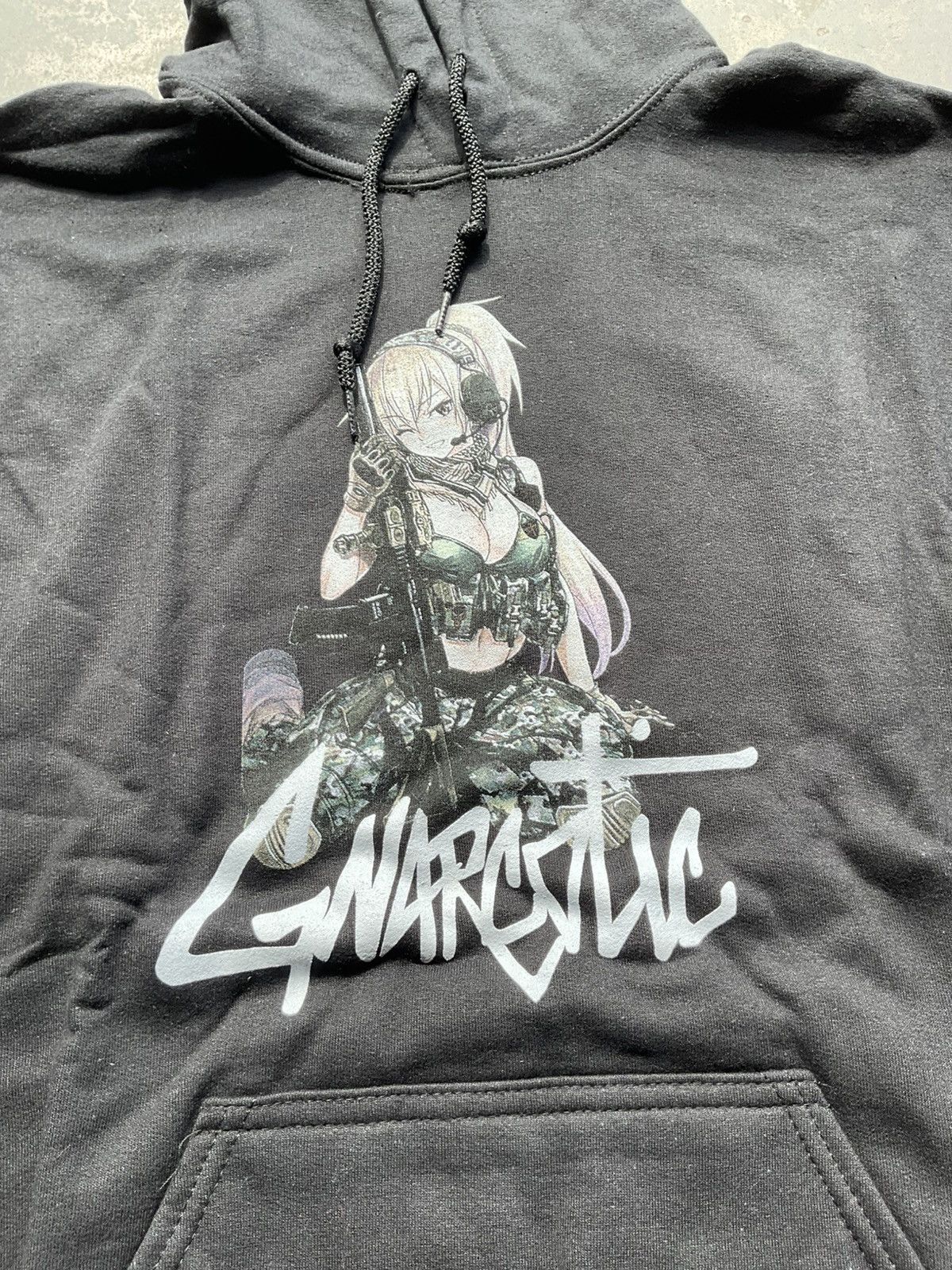Gnarcotic Gnarcotic Lil Gnar Anime Girl Hoodie Black Size US M / EU 48-50 / 2 - 2 Thumbnail