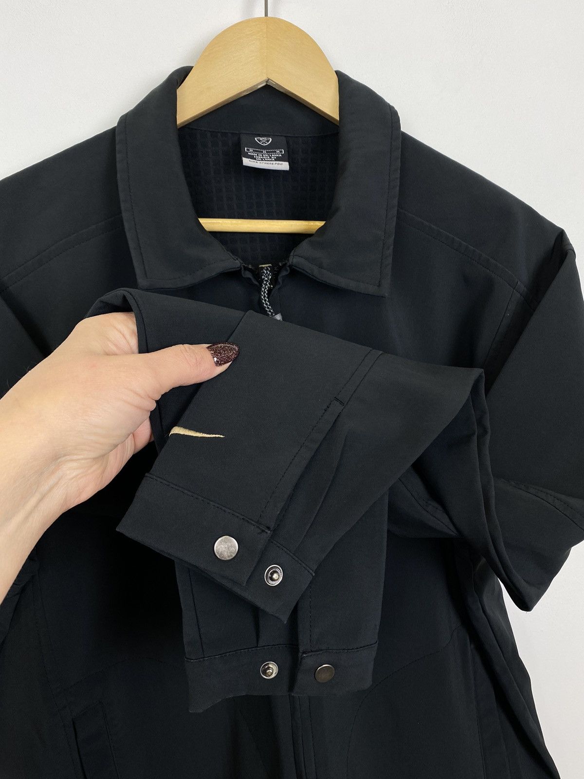 Nike × Vintage Nike Vintage Sphere Golf Pro Full Zip Jacket Men’s M Drill Size US M / EU 48-50 / 2 - 3 Thumbnail
