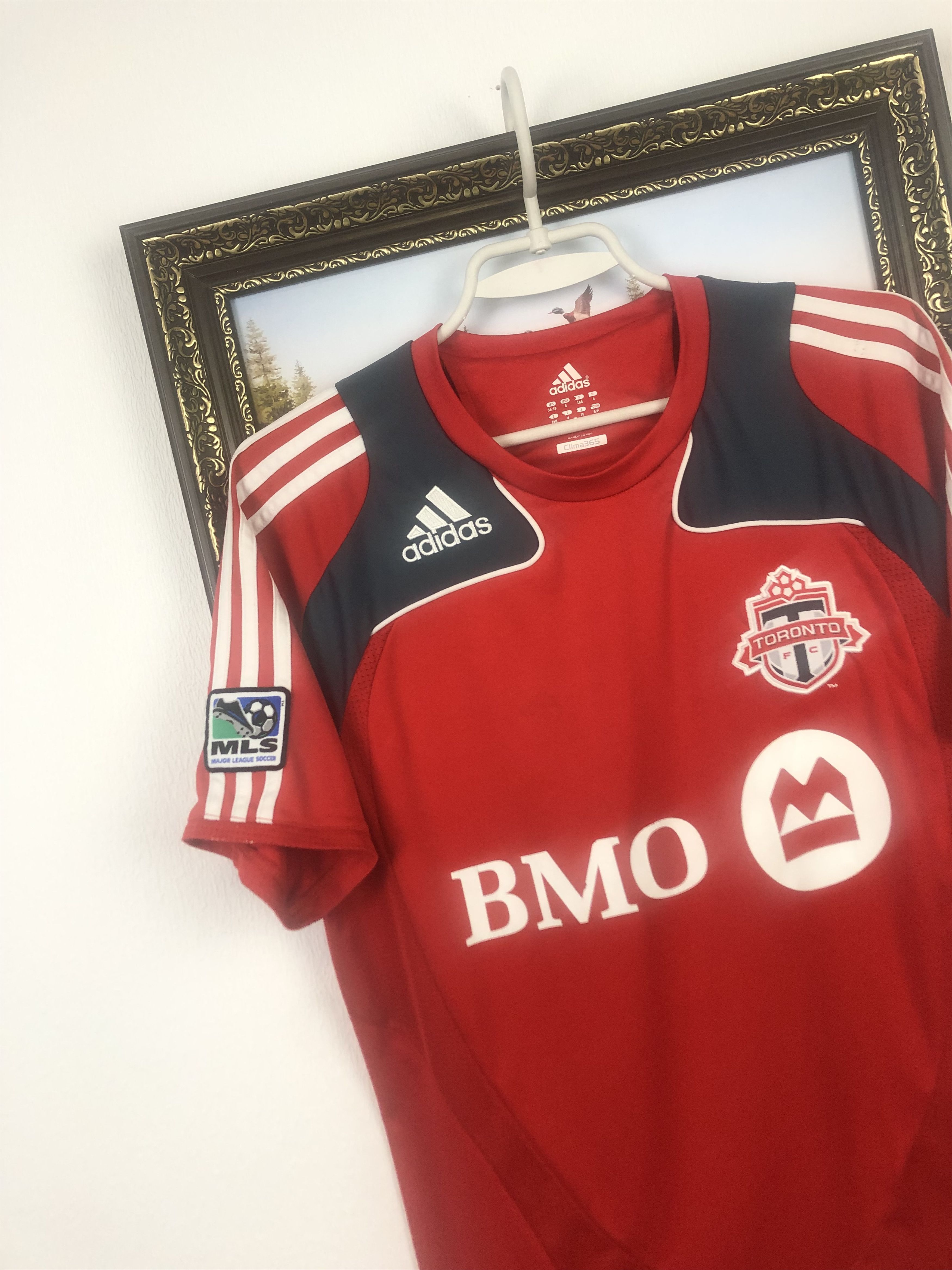 Adidas Toronto FC football shirt 2007 Soccer Jersey Rare Train Size US S / EU 44-46 / 1 - 3 Thumbnail