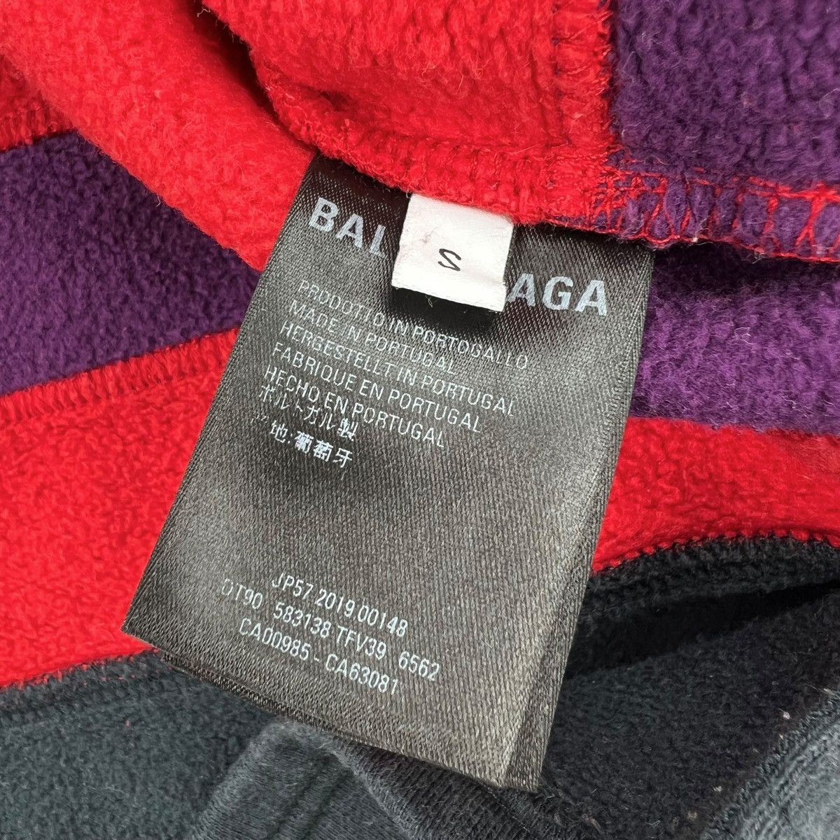 Balenciaga Balenciaga Rive Gauci 1/4 Zip Size US M / EU 48-50 / 2 - 5 Thumbnail