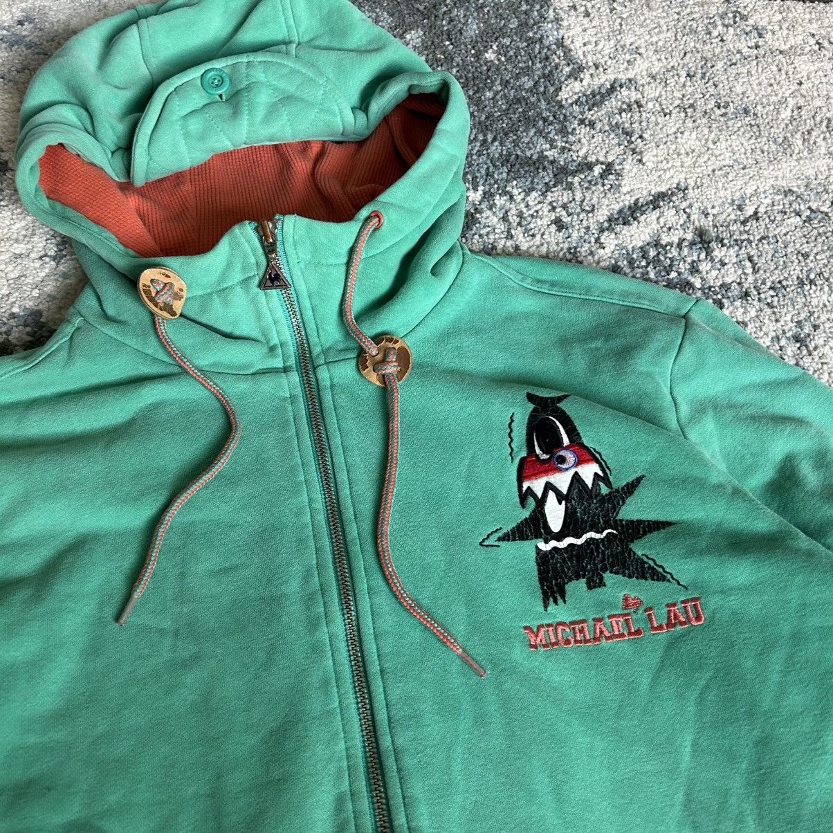 Le Coq Sportif 80s LCS Michael Lau Modern Cartoon Pop Art thermal full zip Size US L / EU 52-54 / 3 - 14 Thumbnail