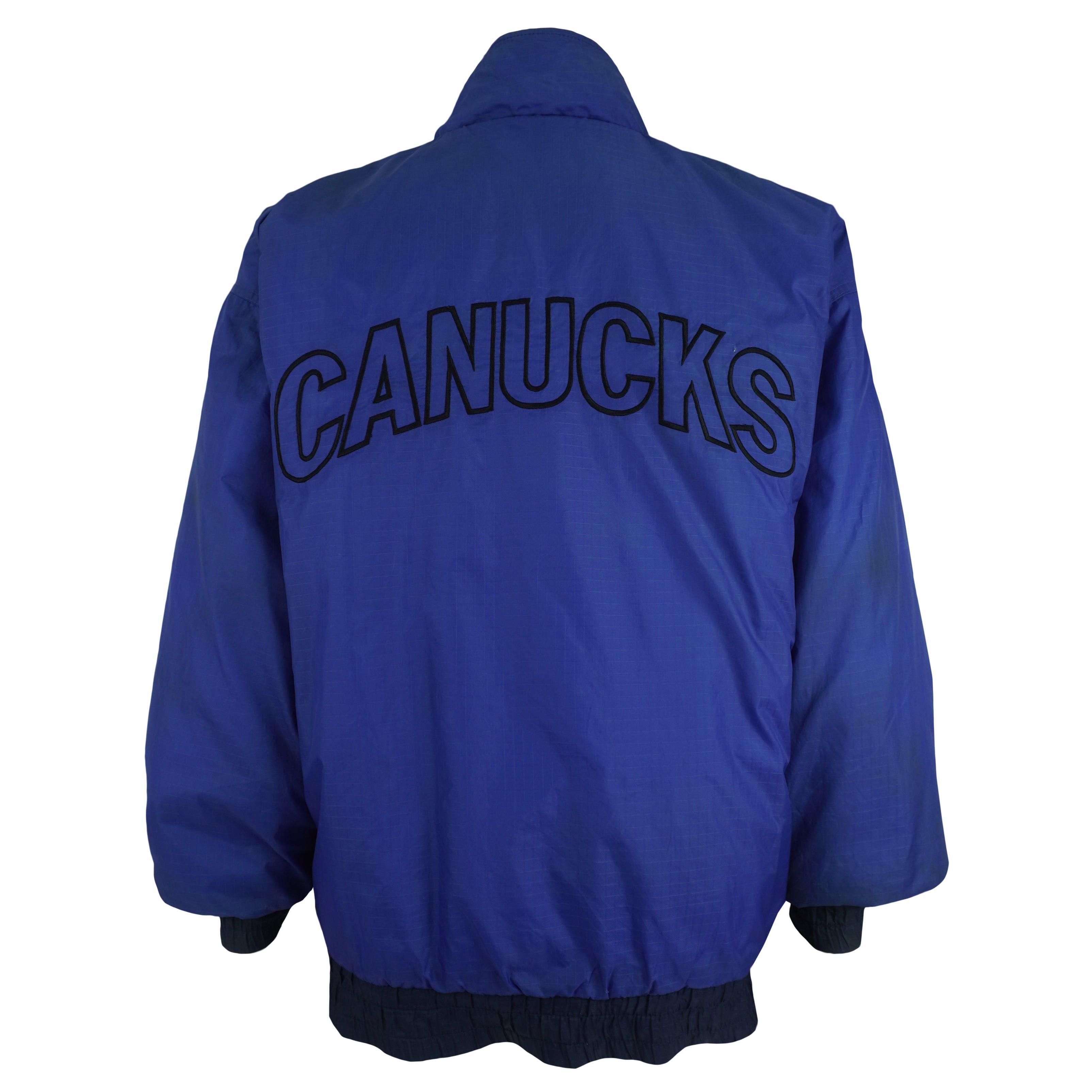 Pro Player NHL - Vancouver Canucks Reversible Jacket 1990s Size US L / EU 52-54 / 3 - 12 Thumbnail