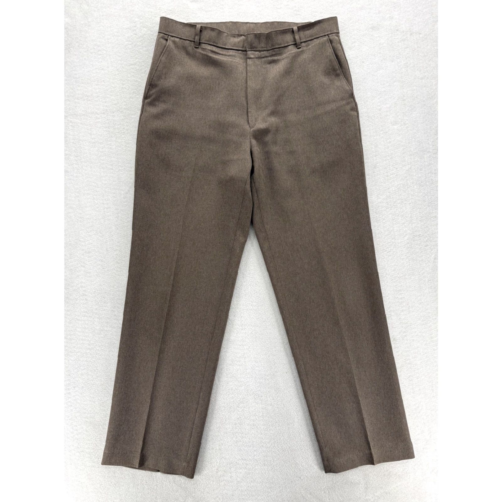 Levi's VINTAGE Levi's Action Slacks Dress Pants Mens 36x30 Brown 90s Dacron Polyester Slacks Dress Pants Mens Brown 90s Size US 36 / EU 52 - 2 Thumbnail