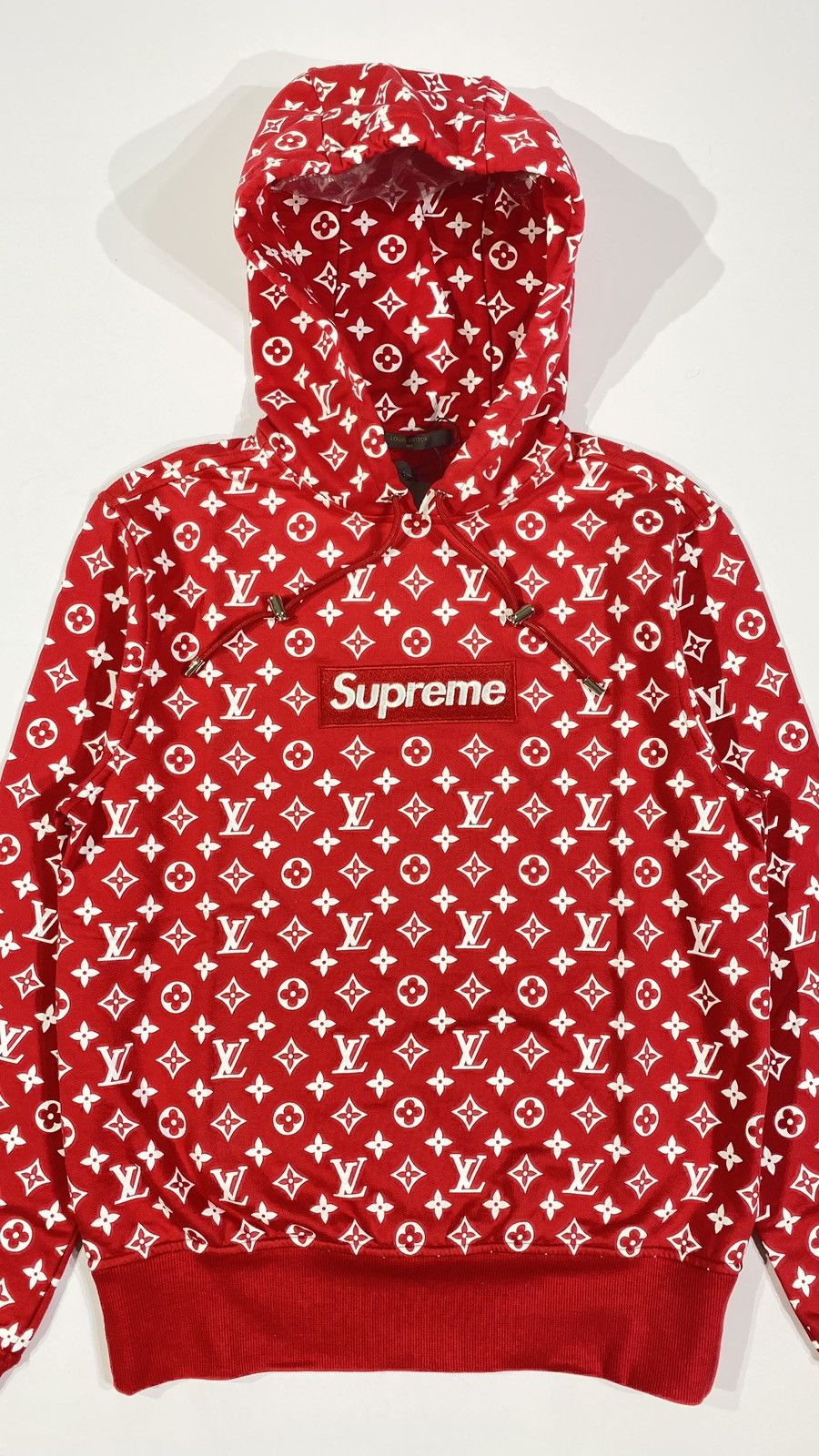 Louis Vuitton × Supreme LOUIS VUITTON X SUPREME L Box Logo Hoodie sweatshirt Size US L / EU 52-54 / 3 - 2 Thumbnail
