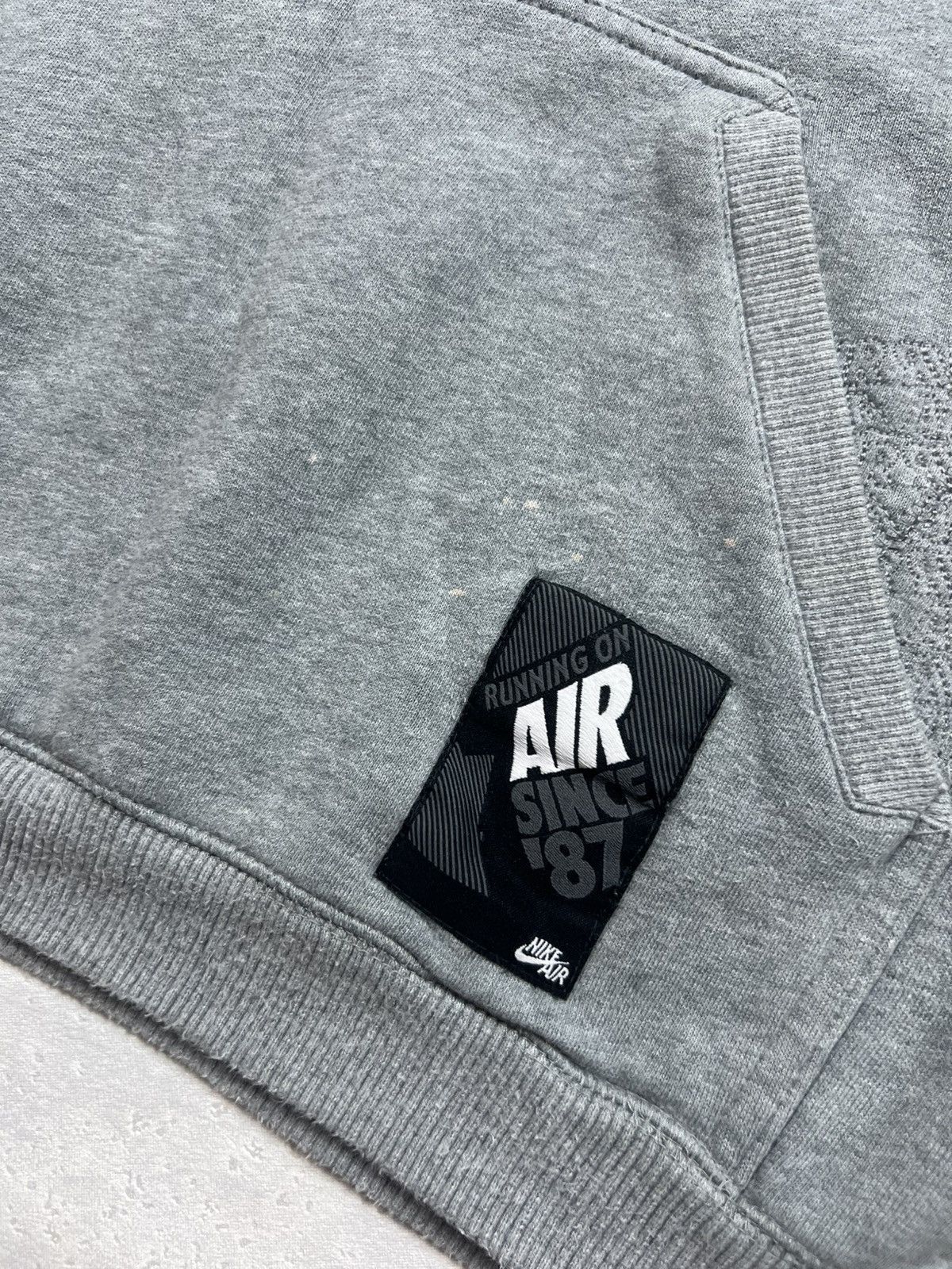 Nike 00s Nike Air Big Logo Vintage Y2K Oversized Retro Hoodie Size US XL / EU 56 / 4 - 5 Thumbnail
