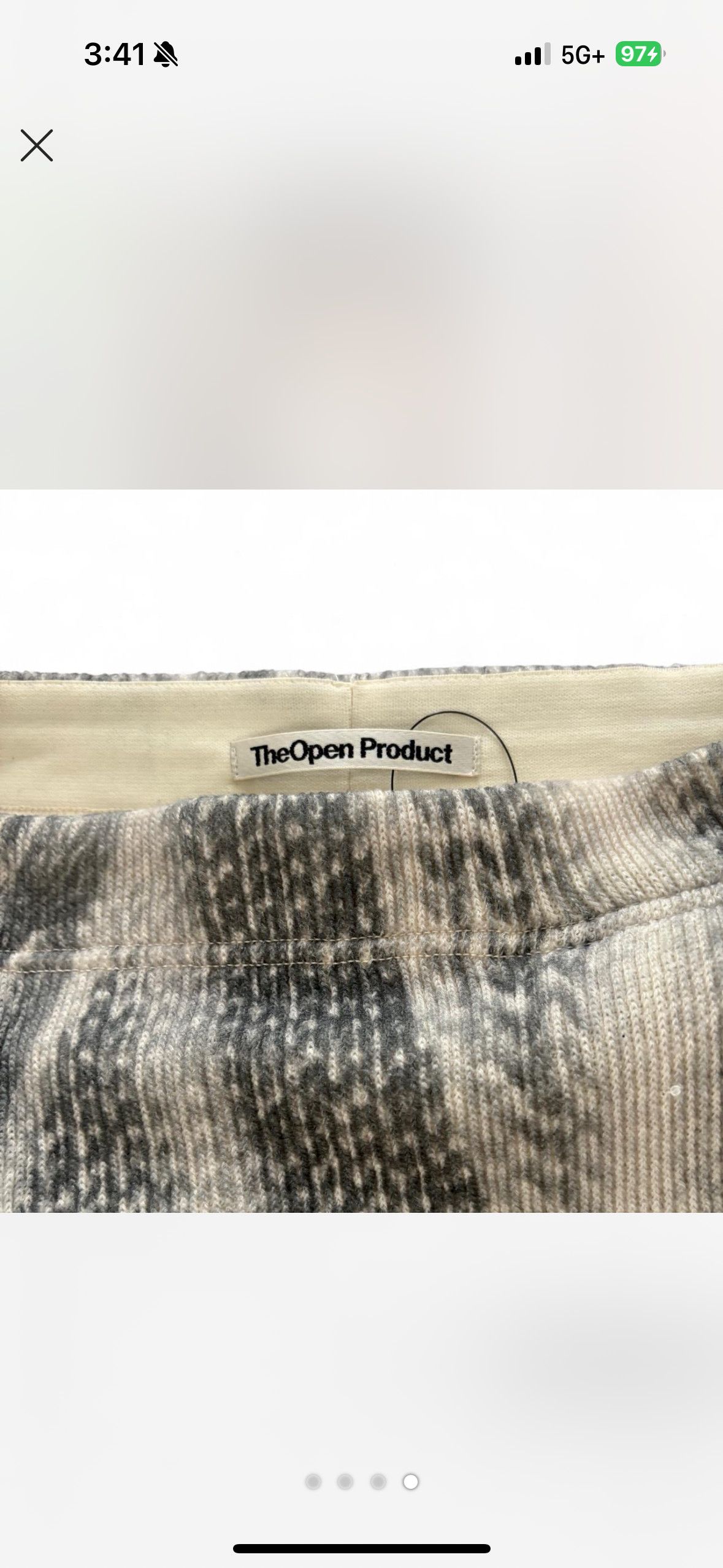 OPEN YY The Open Product knit skirt Size 28" / US 6 / IT 42 - 4 Thumbnail