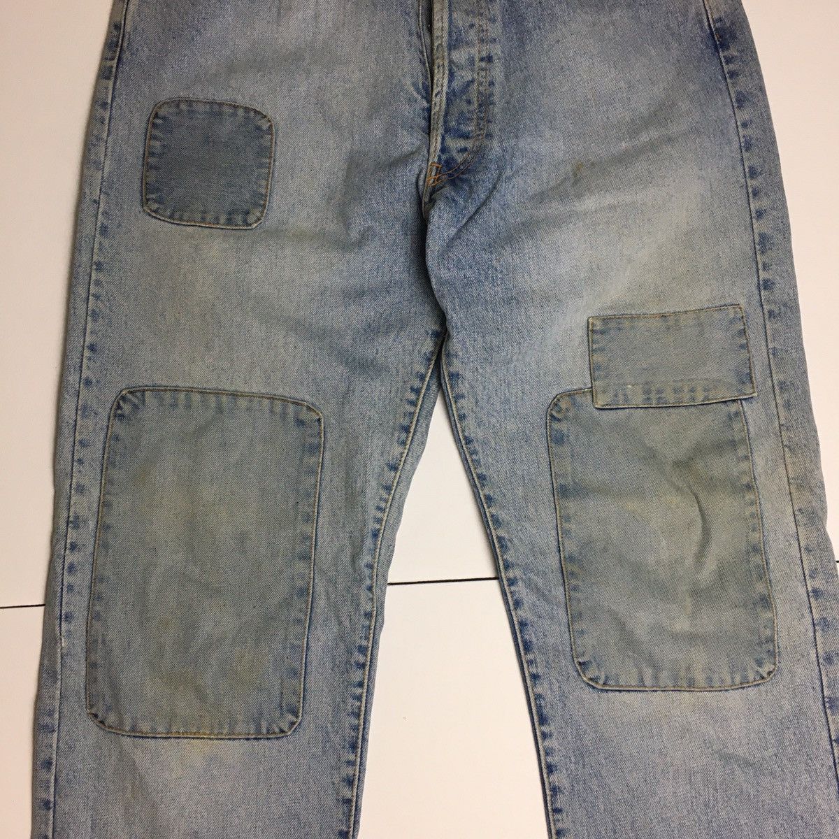 Armani VINTAGE PATCHWORK ARMANI JEANS Size US 30 / EU 46 - 3 Thumbnail
