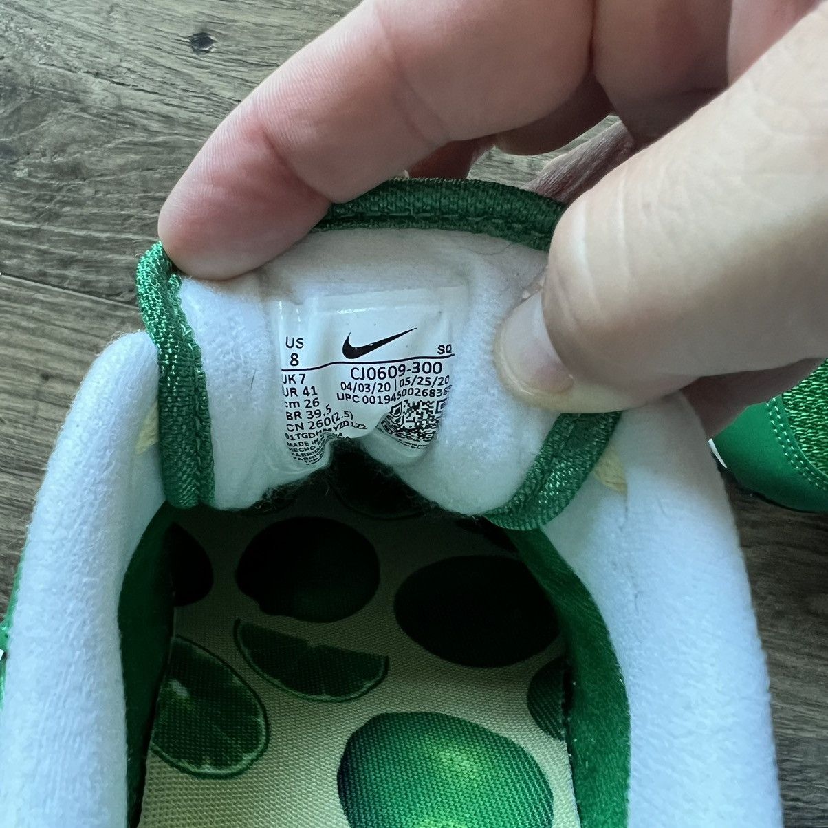 Nike Nike Air Max 1 Premium Green Limeade Size US 8 / EU 41 - 4 Thumbnail