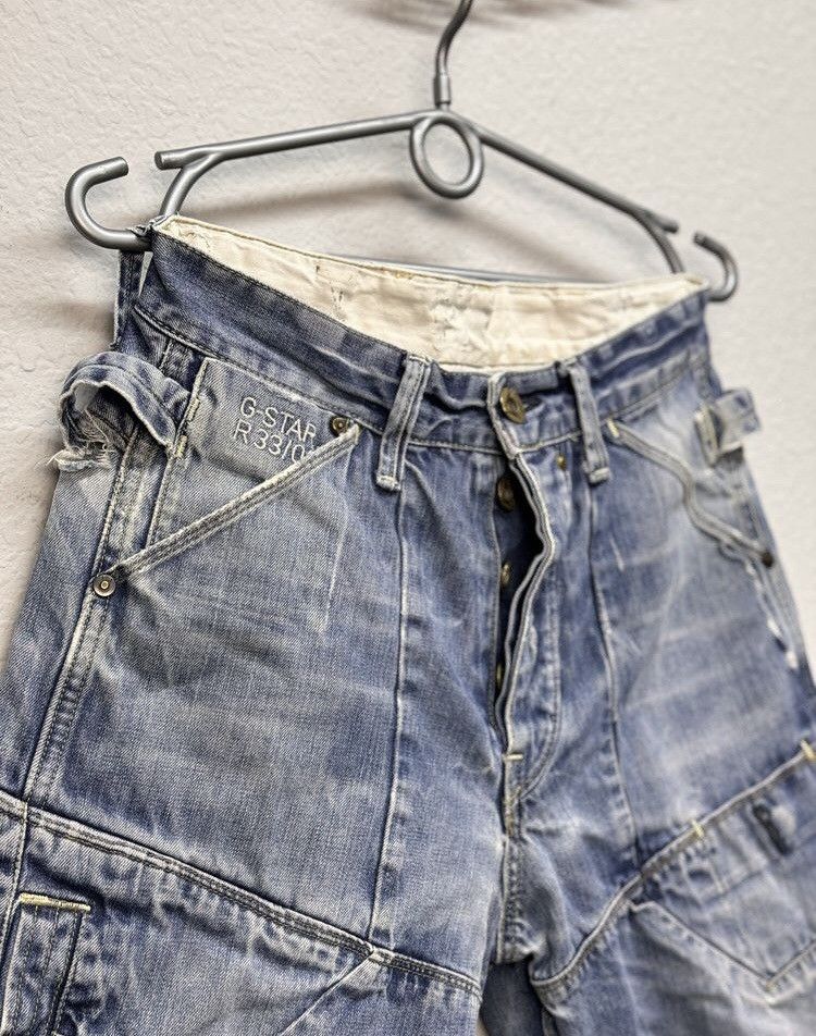 If Six Was Nine × Japanese Brand × Yohji Yamamoto Yohji Yamamoto Junya Watanabe Style Bondage Cargo Pants VTG Size US 30 / EU 46 - 4 Thumbnail