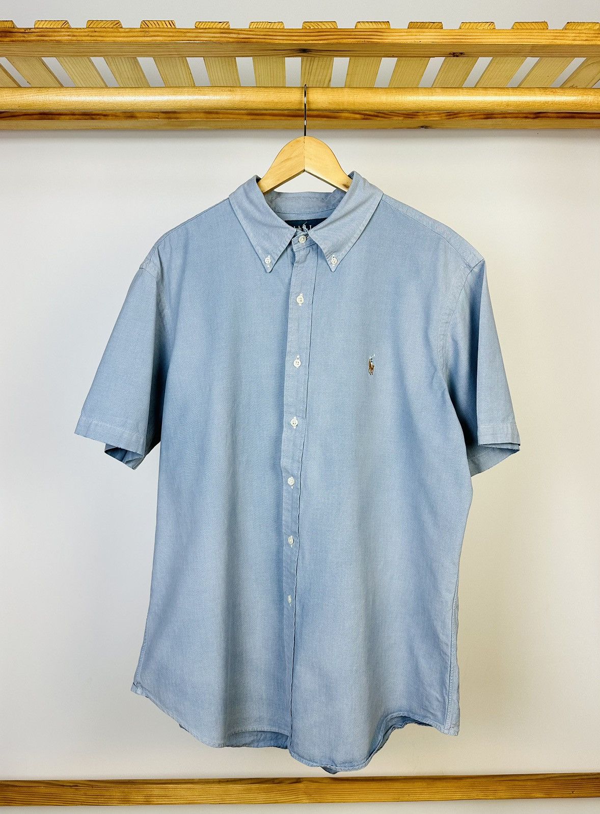 Polo Ralph Lauren × Ralph Lauren × Vintage Polo Ralph Lauren Vintage Shirt Button Ups Size US XL / EU 56 / 4 - 1 Thumbnail