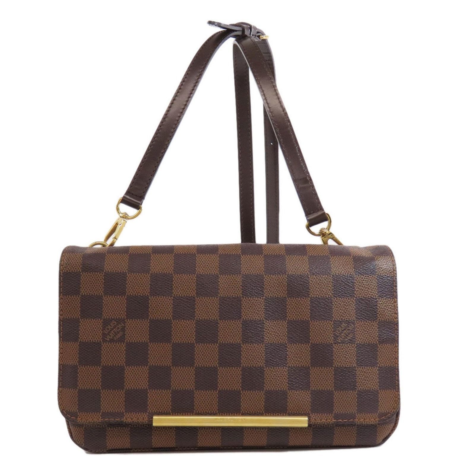 Louis Vuitton Monogram Damier Azur Canvas Crossbody Bag