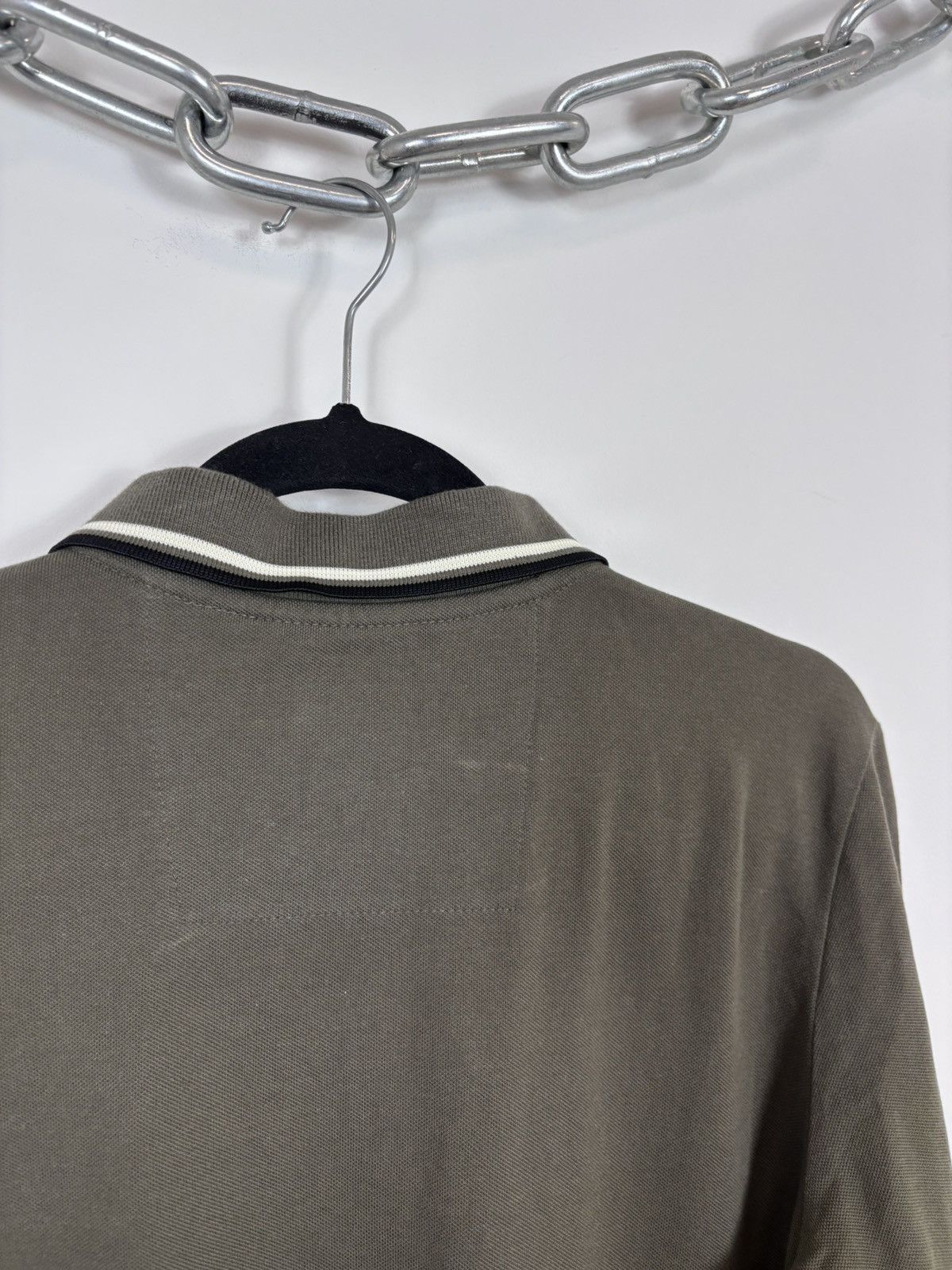 Weekend Offender Weekend Offender Men’s Khaki Long Sleeve Polo Shirt Size US S / EU 44-46 / 1 - 21 Thumbnail