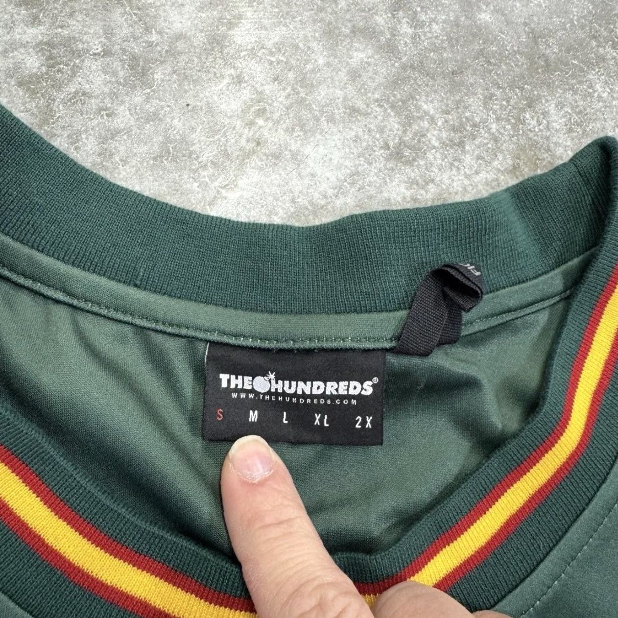 The Hundreds VINTAGE The Hundreds Basketball Jersey Mens Small Green Adam Bomb H Tank Top Streetwear Size US S / EU 44-46 / 1 - 3 Thumbnail