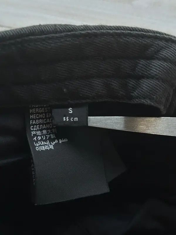 Balenciaga Balenciaga Diagonal Logo Embroidered Cap Size ONE SIZE - 7 Thumbnail